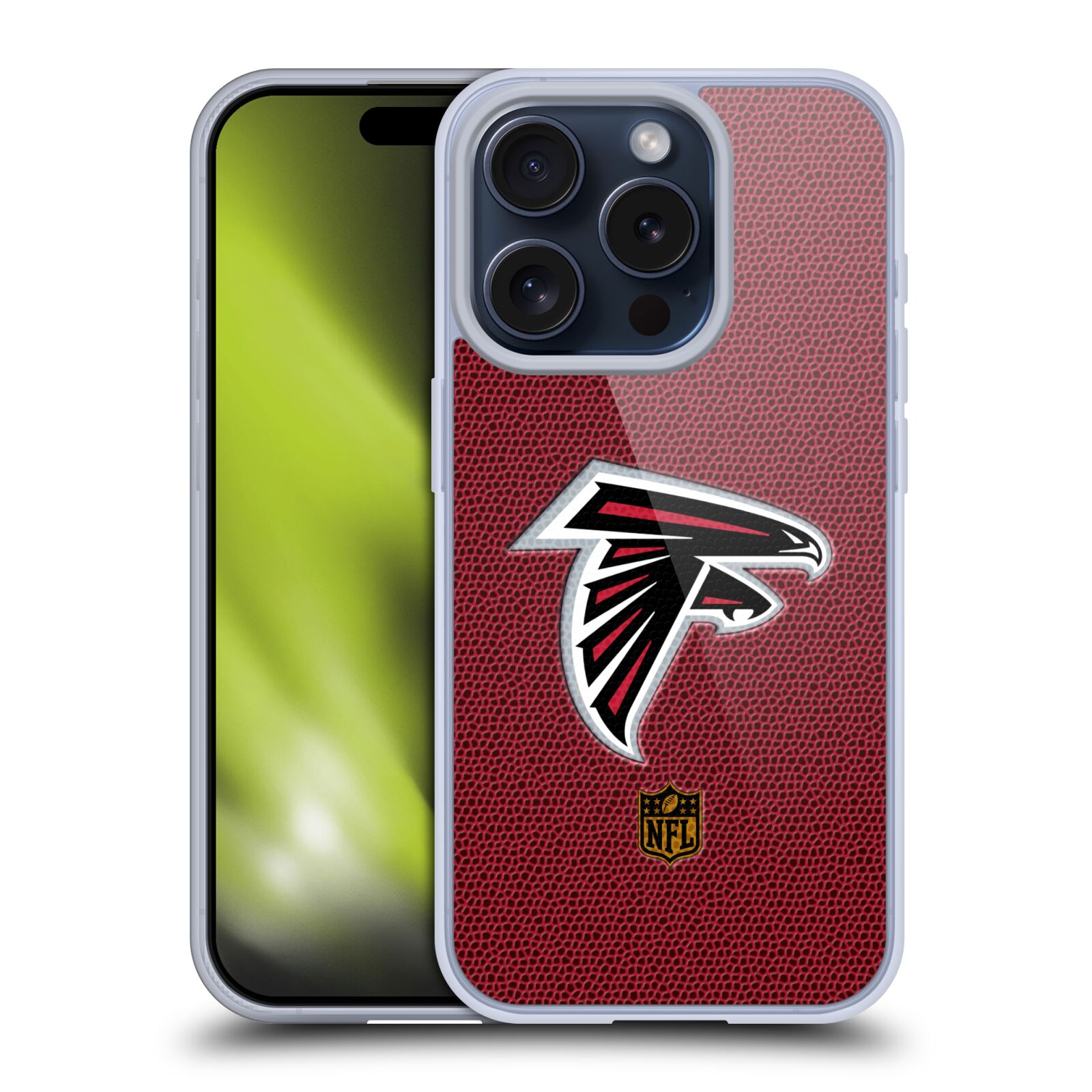 OFFICIAL NFL ATLANTA FALCONS LOGO SOFT GEL CASE FOR APPLE iPHONE PHONES