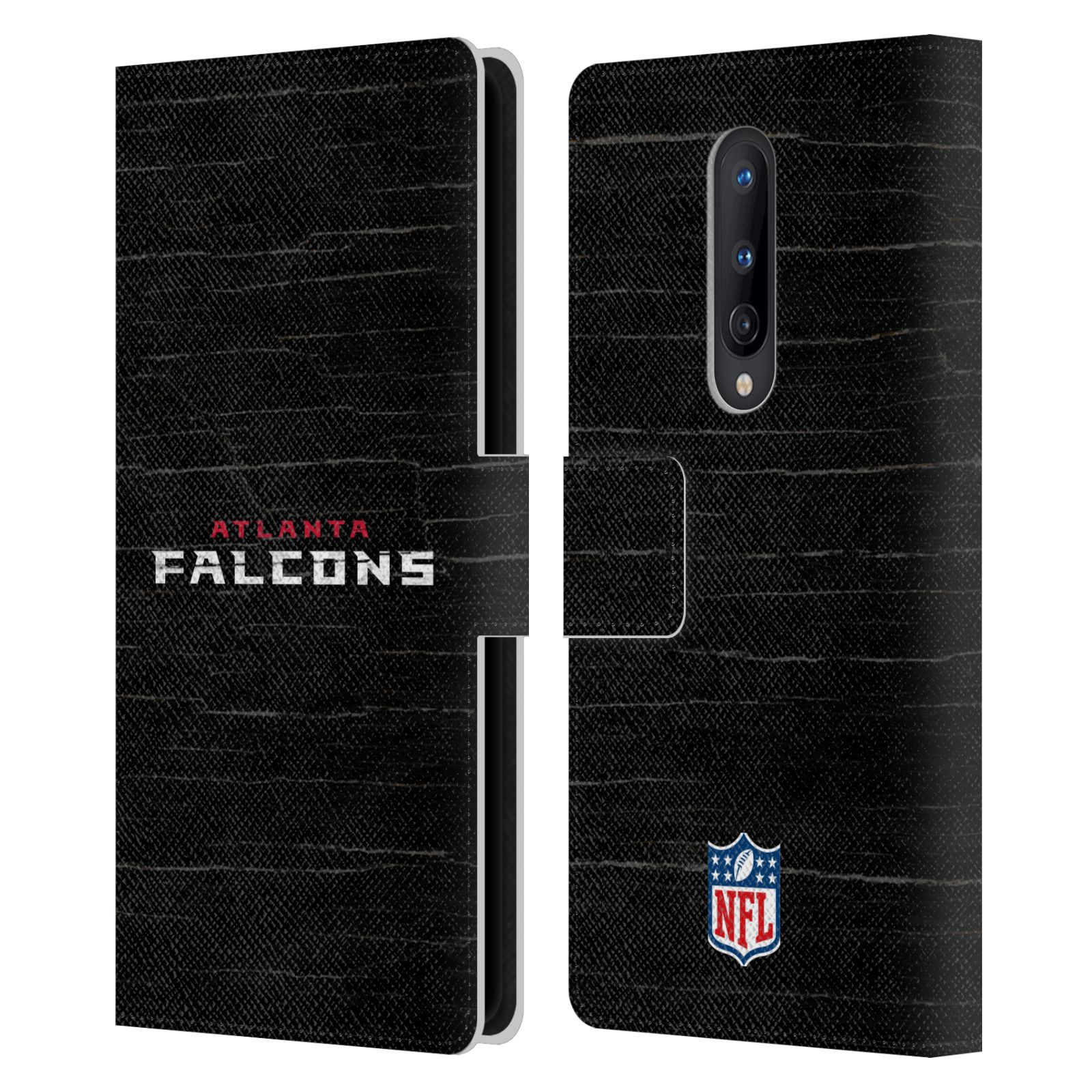 OFFICIAL NFL ATLANTA FALCONS LOGO LEATHER BOOK WALLET CASE FOR ONEPLUS PHONES - Picture 9 of 13