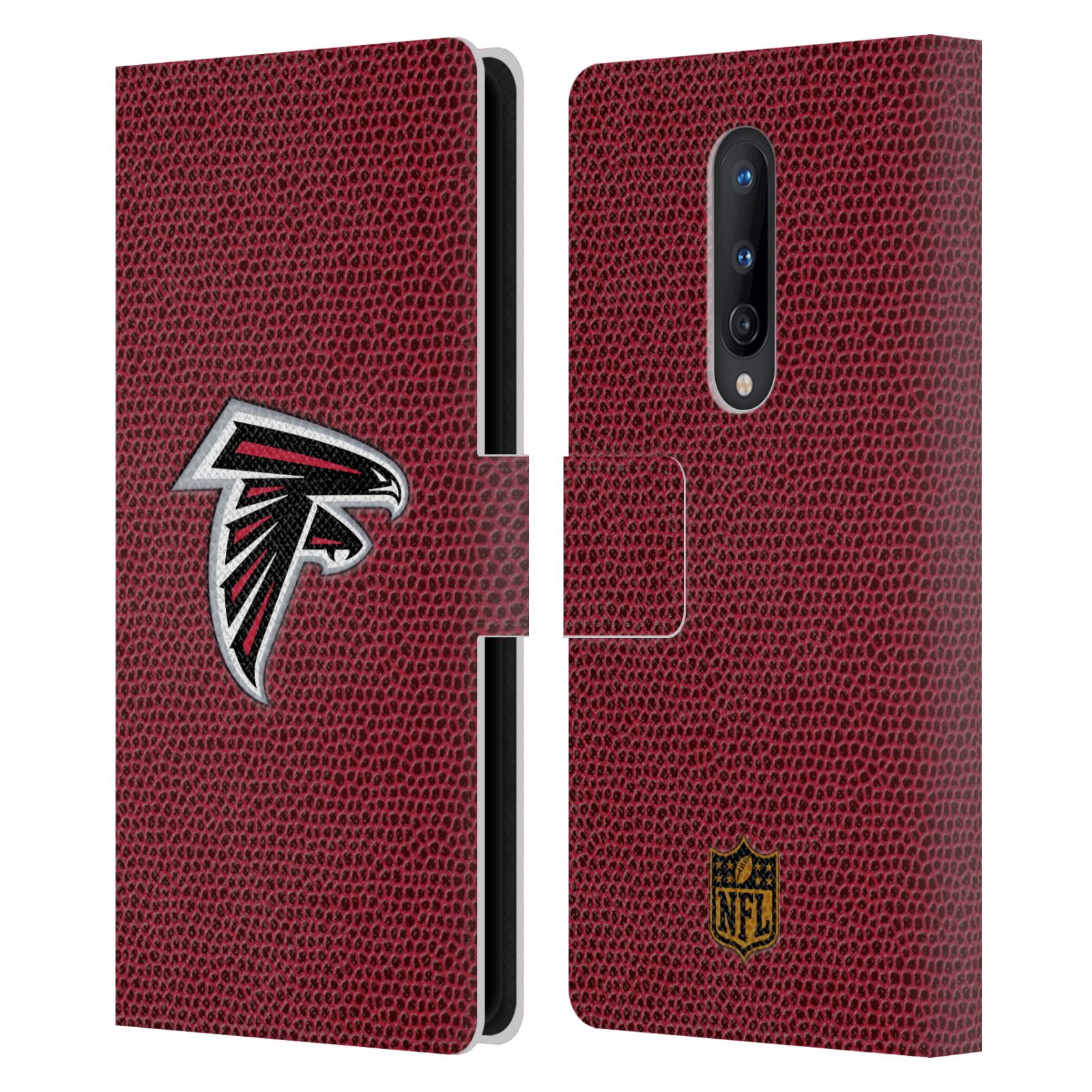 OFFICIAL NFL ATLANTA FALCONS LOGO LEATHER BOOK WALLET CASE FOR ONEPLUS PHONES - Picture 10 of 13