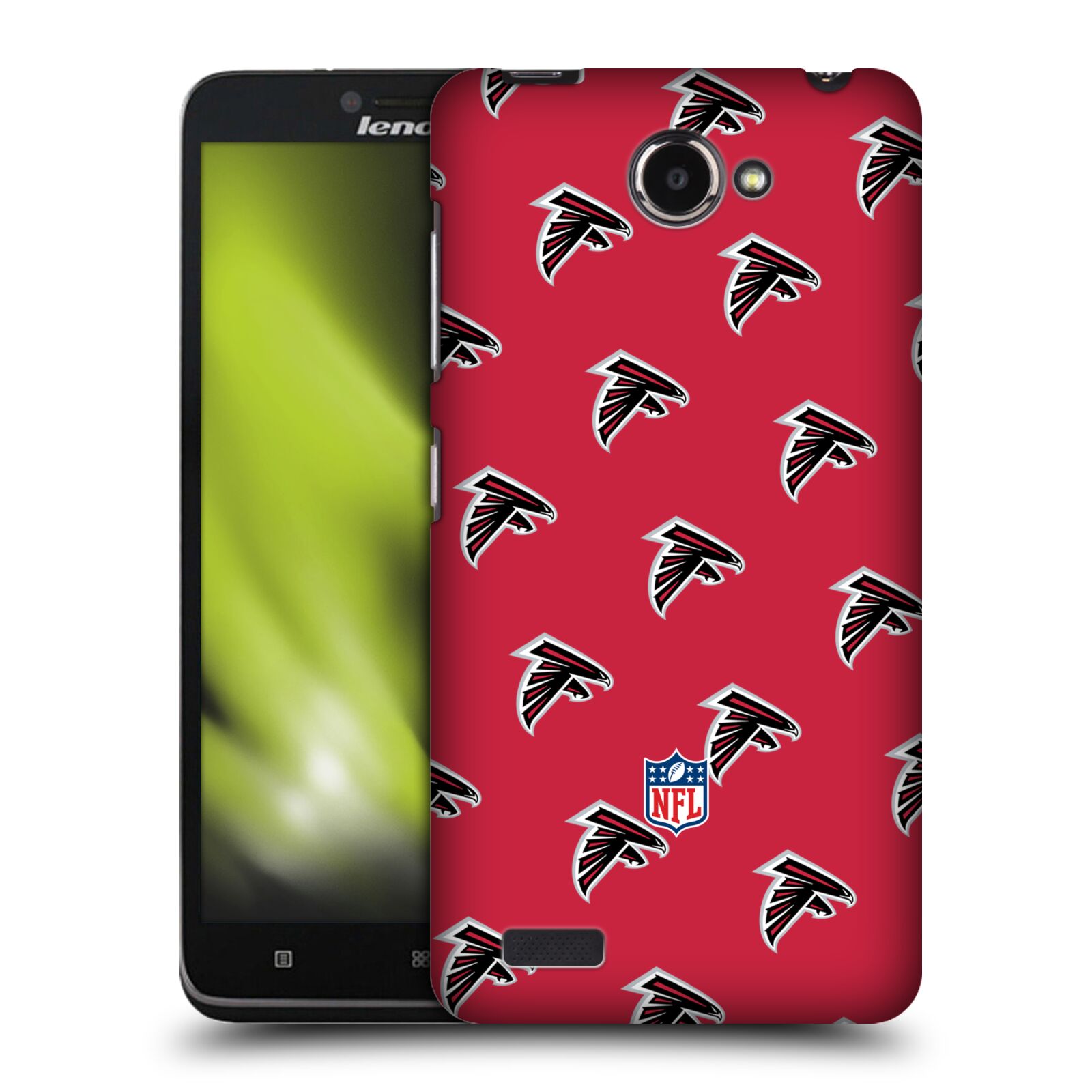 OFFICIAL NFL ATLANTA FALCONS ARTWORK BACK CASE FOR LENOVO PHONES - Picture 10 of 11