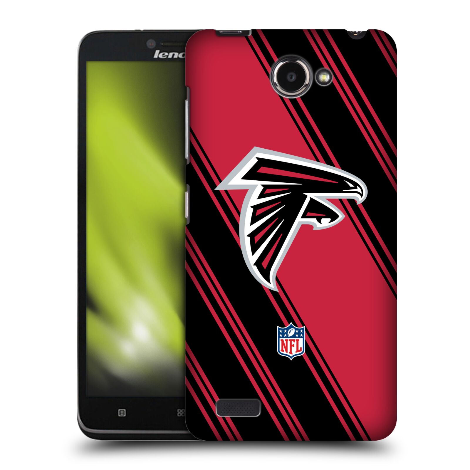 OFFICIAL NFL ATLANTA FALCONS ARTWORK BACK CASE FOR LENOVO PHONES - Picture 11 of 11