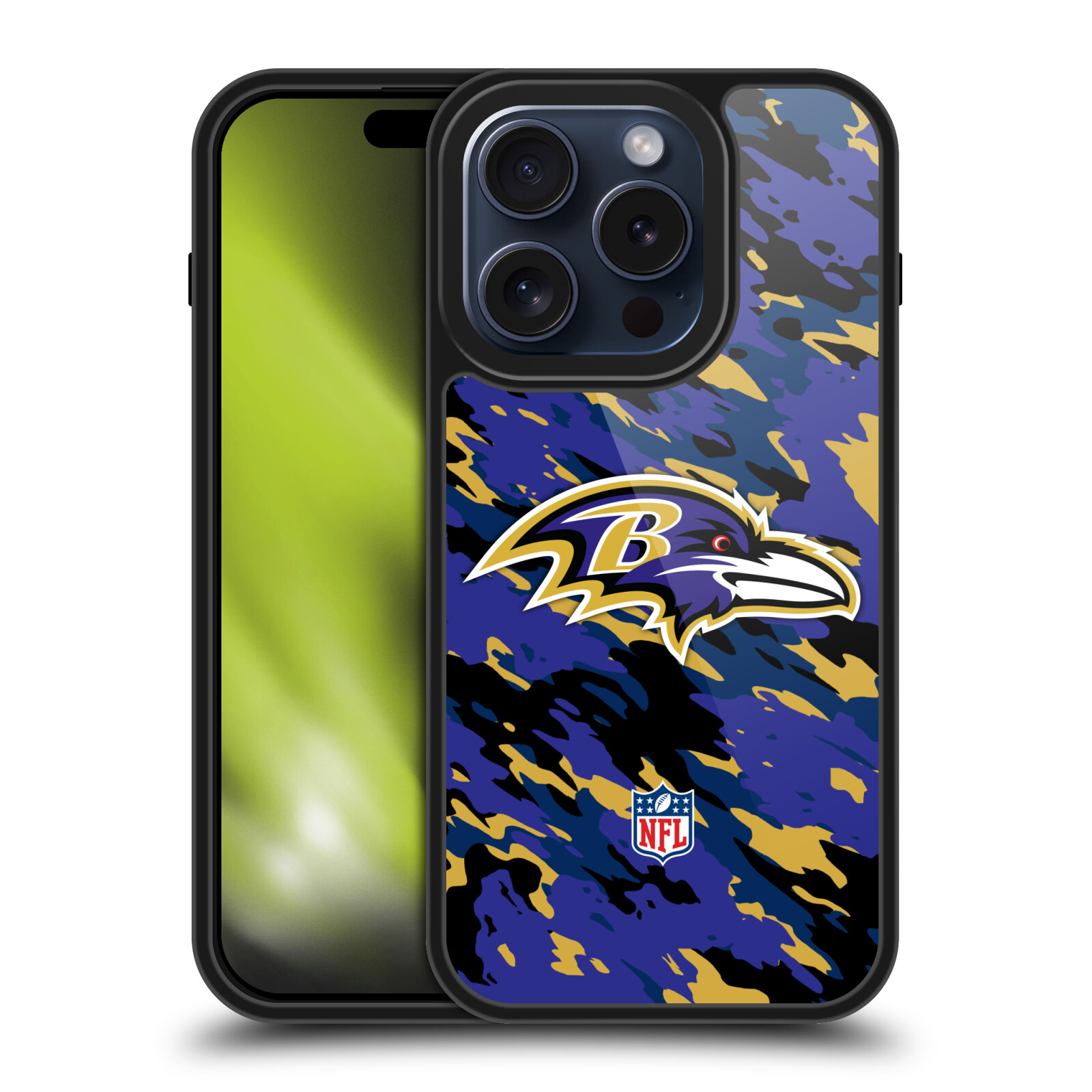 FUNDA GEL PROTECTOR OFICIAL NFL BALTIMORE RAVENS LOGO SAMSUNG TELÉFONOS 1 - Imagen 8 de 9