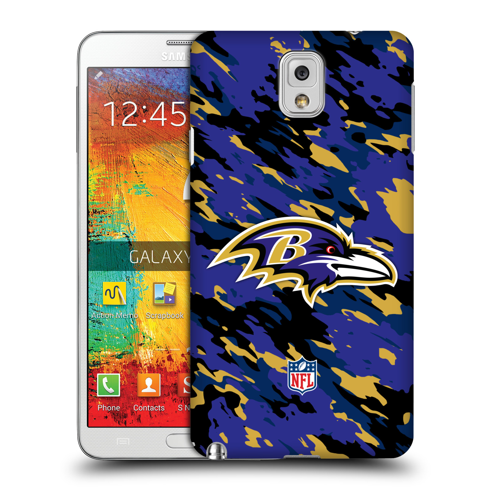OFFICIAL NFL BALTIMORE RAVENS LOGO HARD BACK CASE FOR SAMSUNG PHONES 2 - Picture 9 of 14