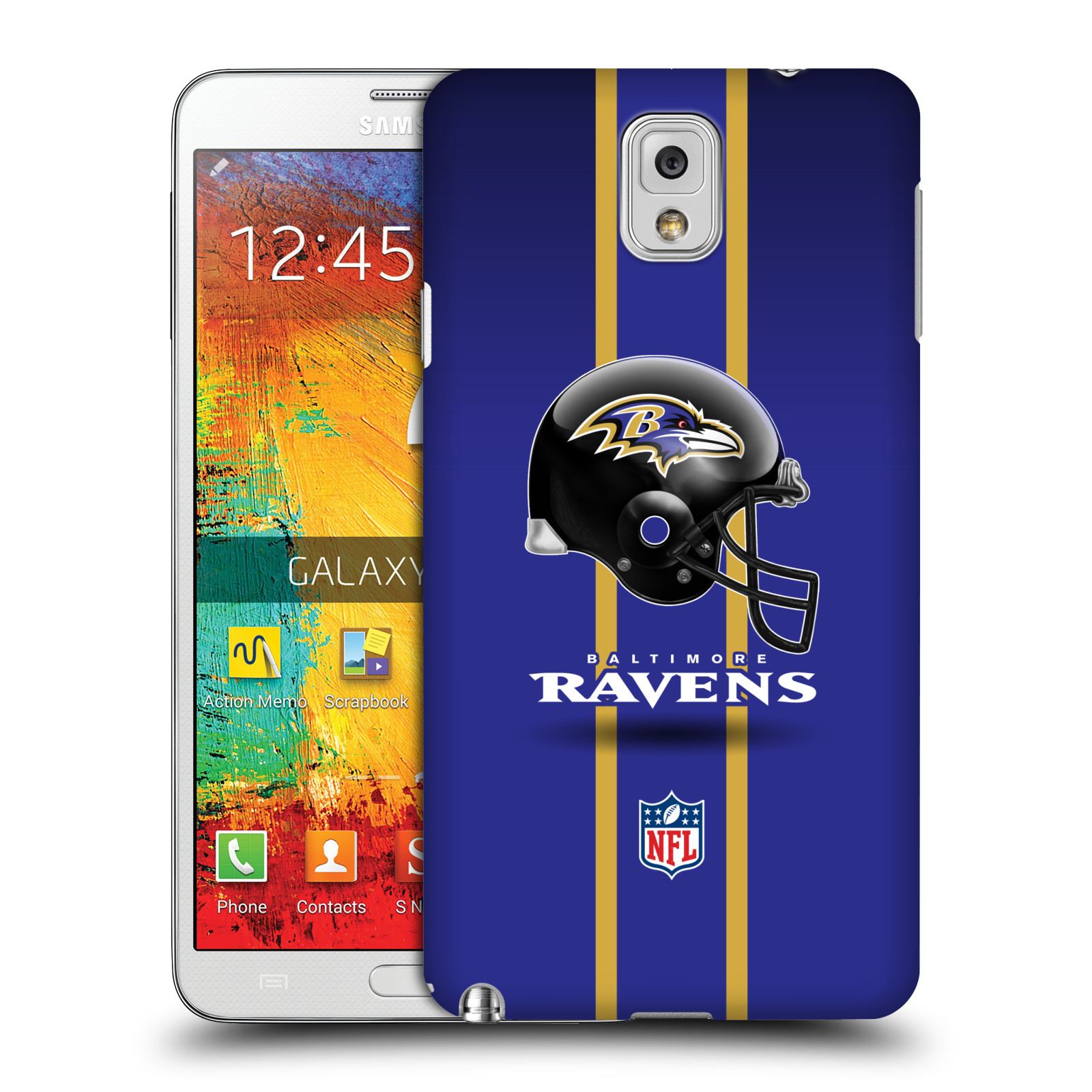 OFFICIAL NFL BALTIMORE RAVENS LOGO HARD BACK CASE FOR SAMSUNG PHONES 2 - Picture 12 of 14