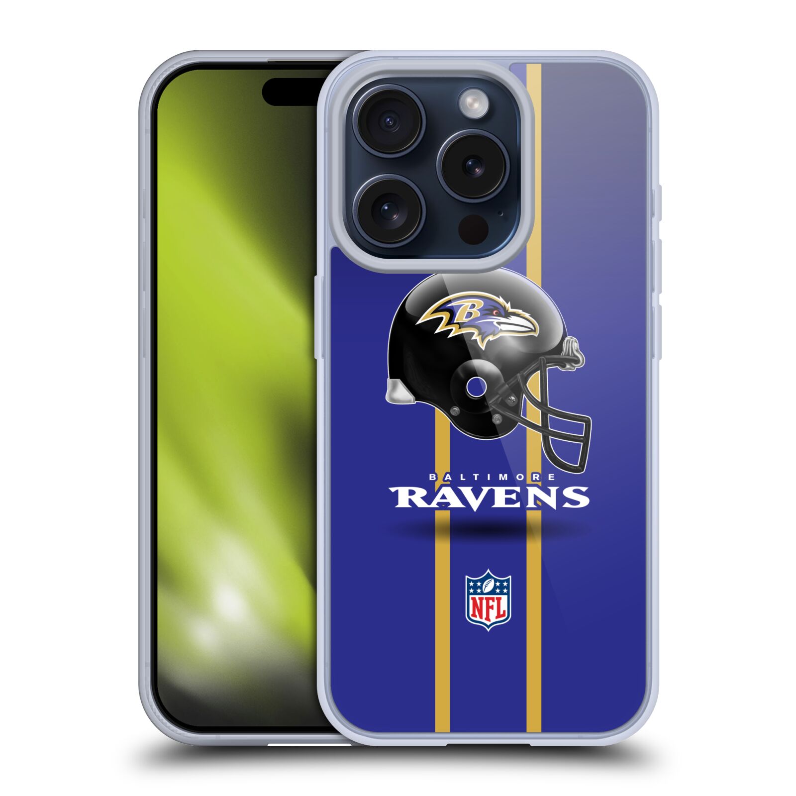 NFL BALTIMORE RAVENS LOGO ÉTUI COQUE EN GEL POUR APPLE iPHONE TÉLÉPHONES - Photo 9 sur 14