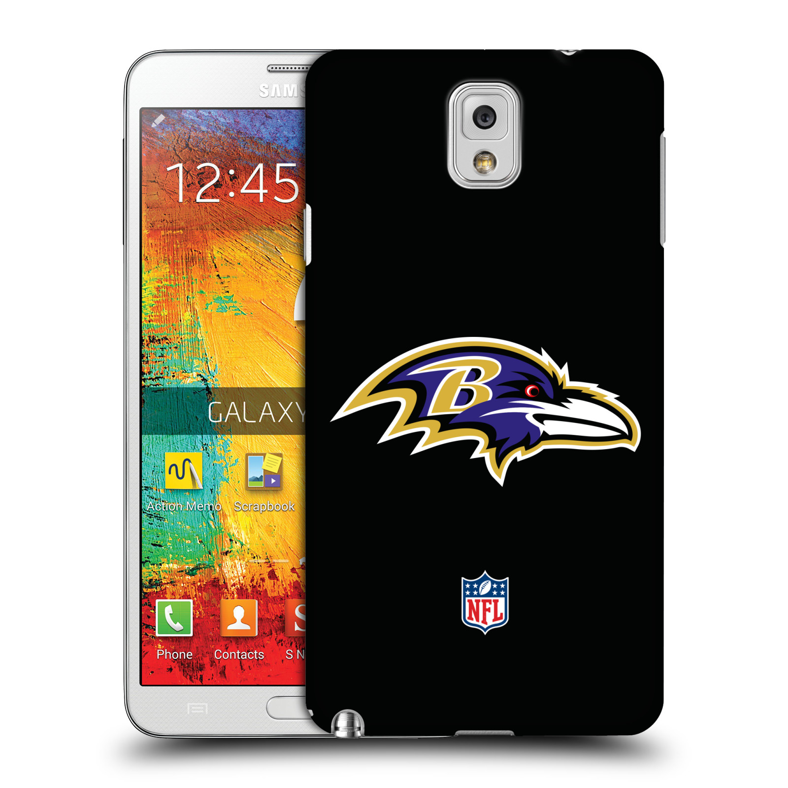OFFICIAL NFL BALTIMORE RAVENS LOGO HARD BACK CASE FOR SAMSUNG PHONES 2 - Picture 13 of 14