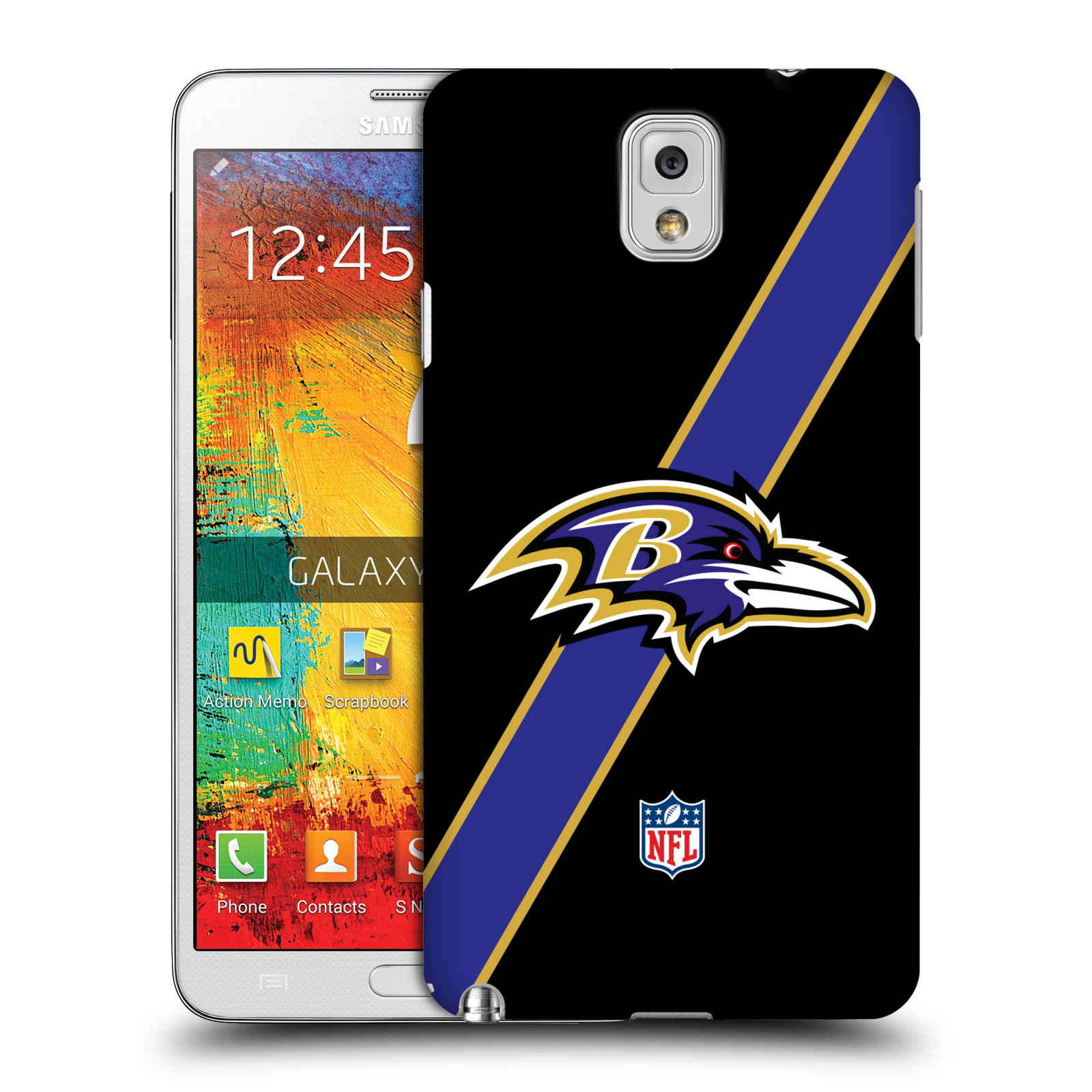 OFFICIAL NFL BALTIMORE RAVENS LOGO HARD BACK CASE FOR SAMSUNG PHONES 2 - Picture 14 of 14