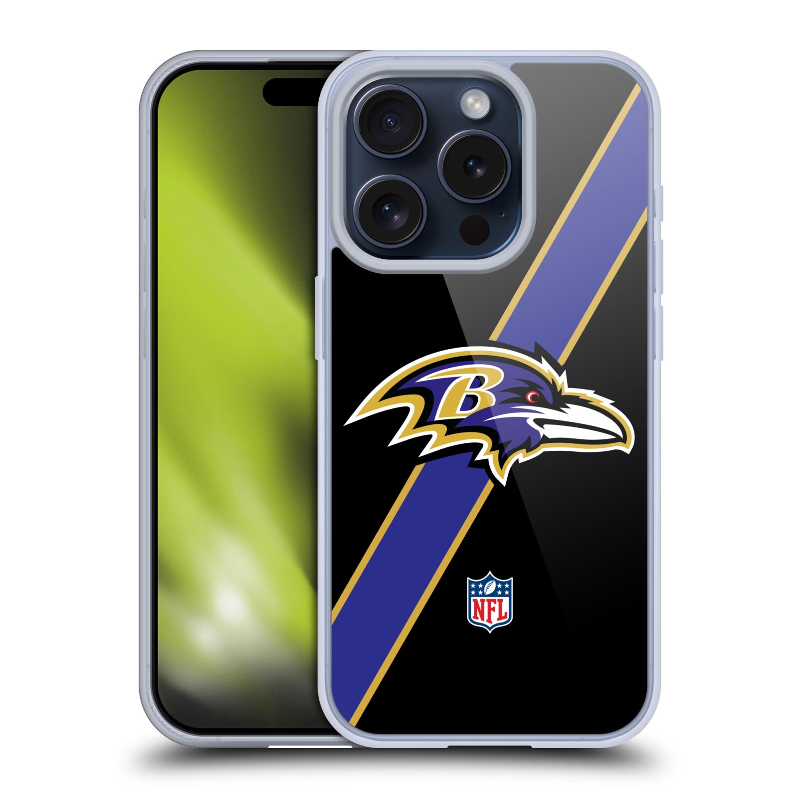 NFL BALTIMORE RAVENS LOGO ÉTUI COQUE EN GEL POUR APPLE iPHONE TÉLÉPHONES - Photo 13 sur 14