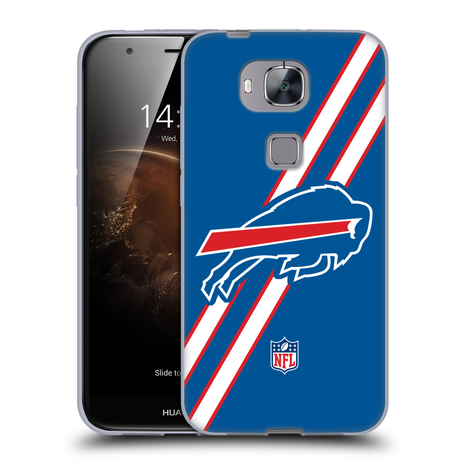 NFL BUFFALO BILLS LOGO SOFT GEL CASE FOR HUAWEI PHONES 2 - Picture 14 of 14