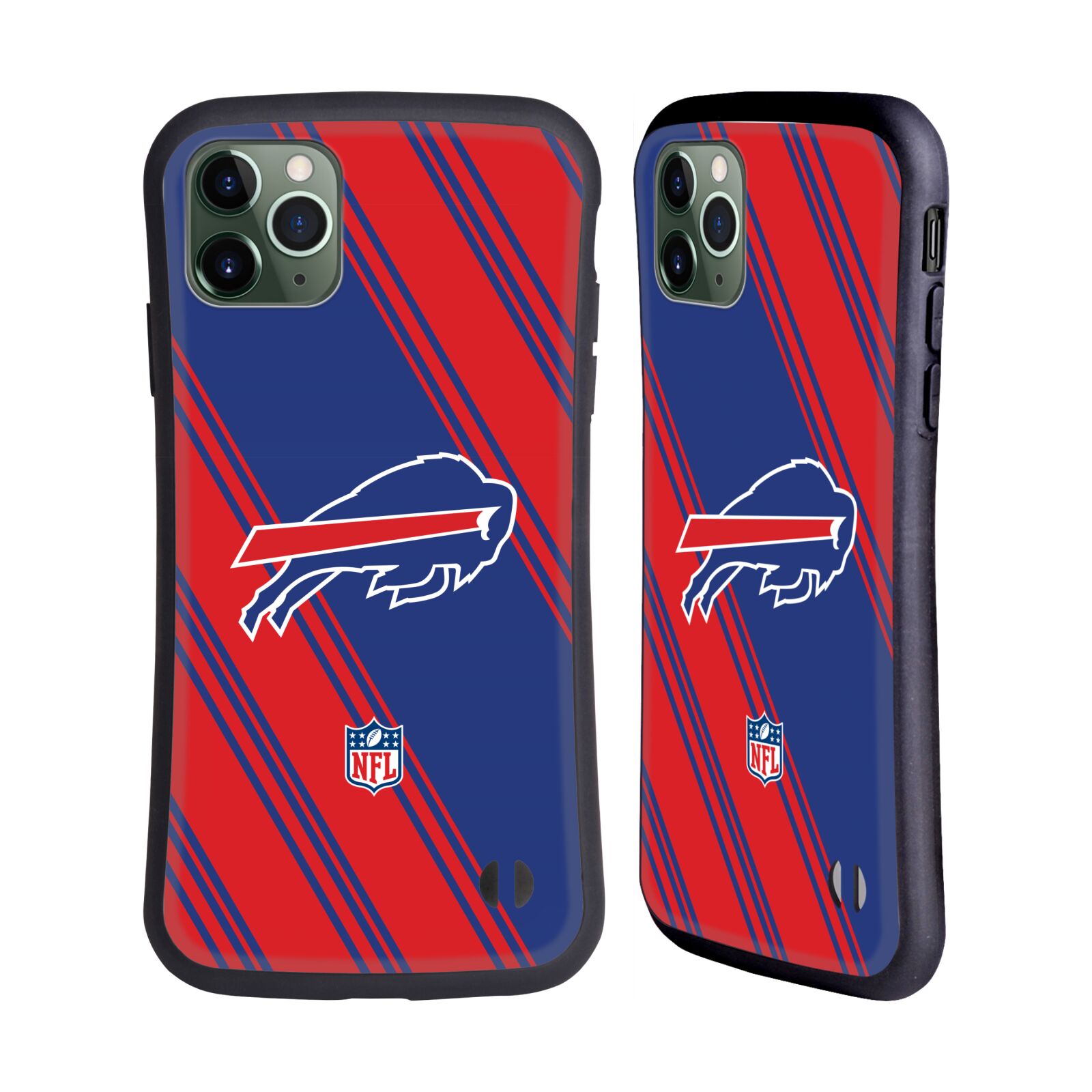 OFFICIAL NFL BUFFALO BILLS ARTWORK HYBRID CASE FOR APPLE iPHONES PHONES - Picture 11 of 11