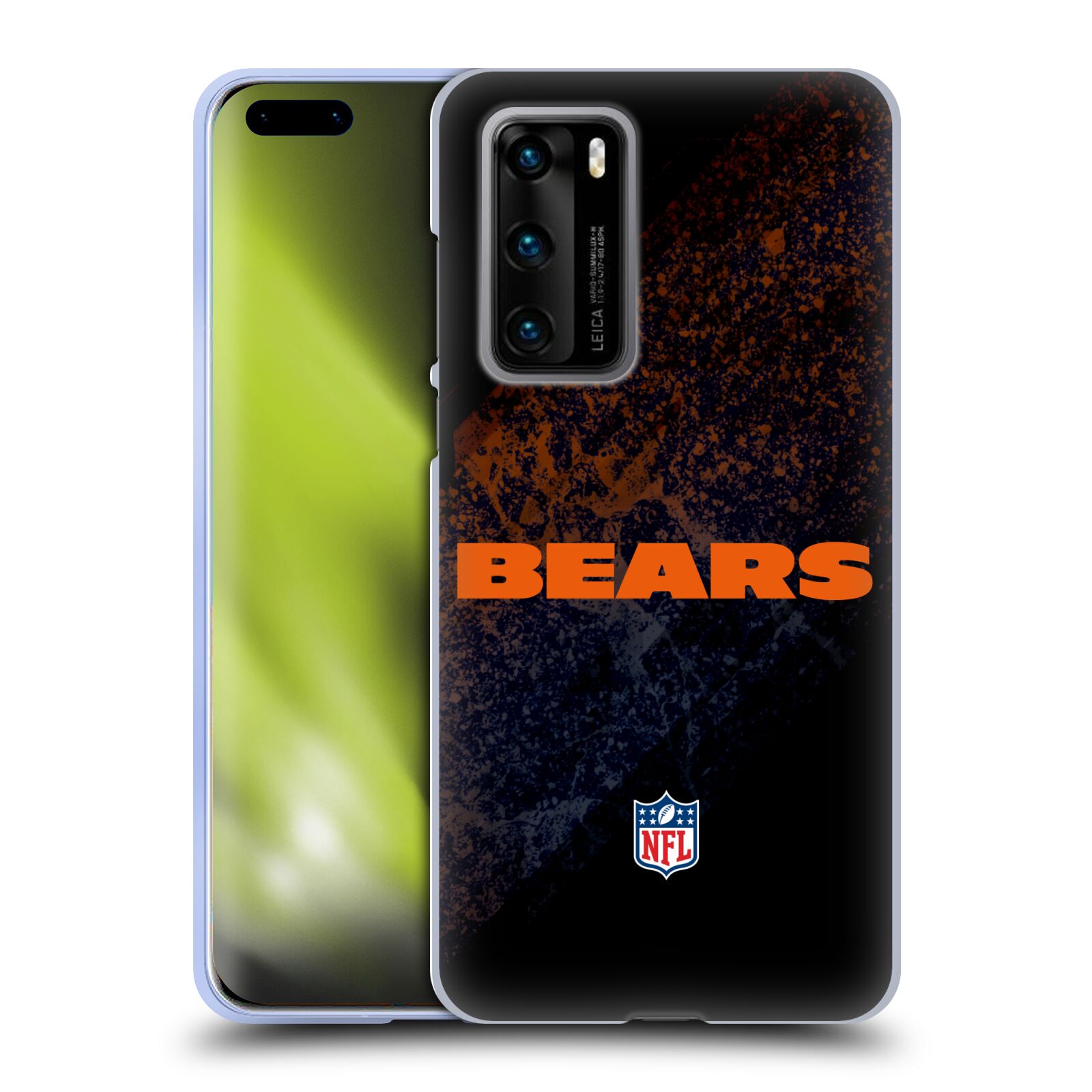 OFFICIAL NFL CHICAGO BEARS LOGO SOFT GEL CASE FOR HUAWEI PHONES 4 - Picture 8 of 14