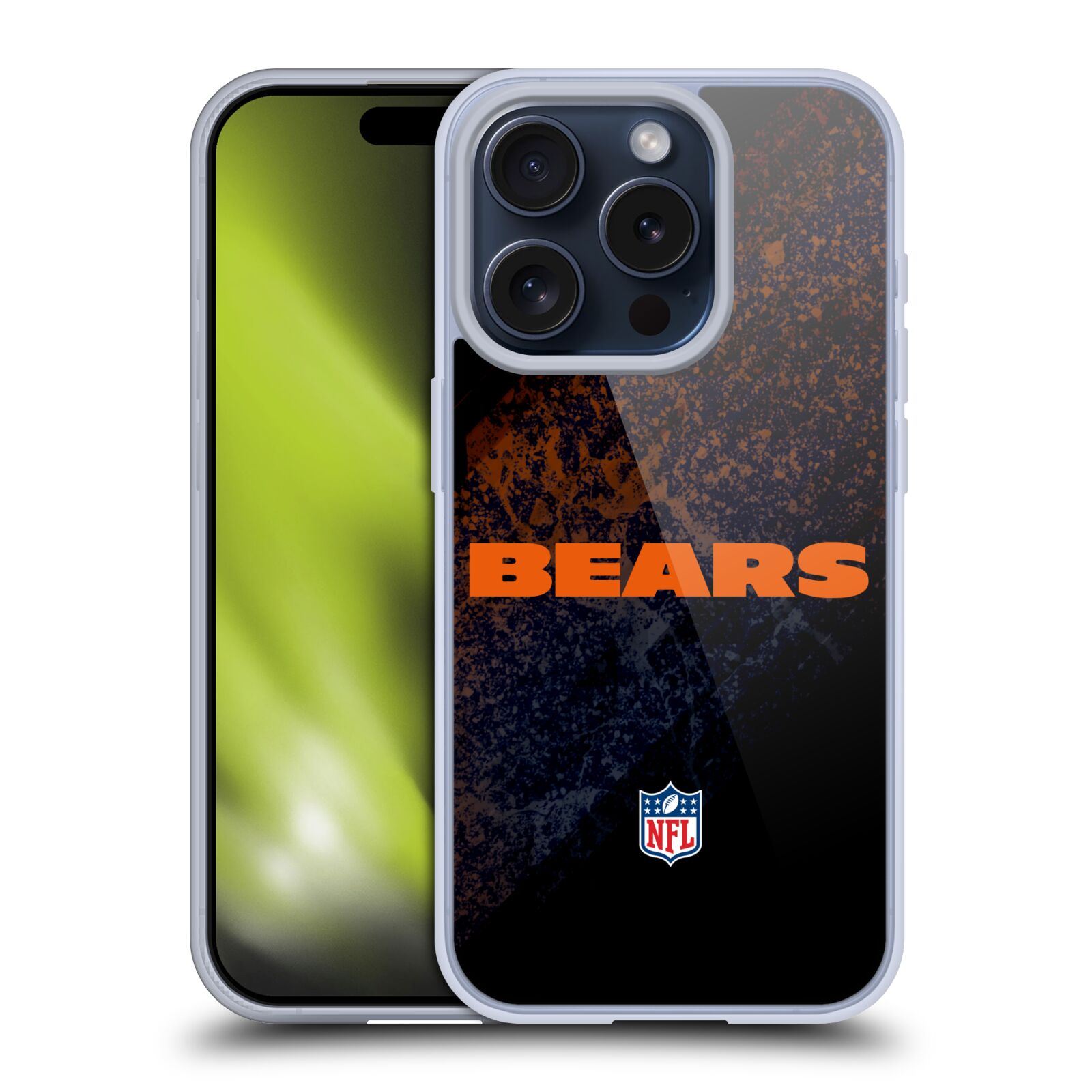 OFFICIEL NFL CHICAGO BEARS LOGO ÉTUI COQUE EN GEL POUR APPLE iPHONE TÉLÉPHONES - Photo 14 sur 14
