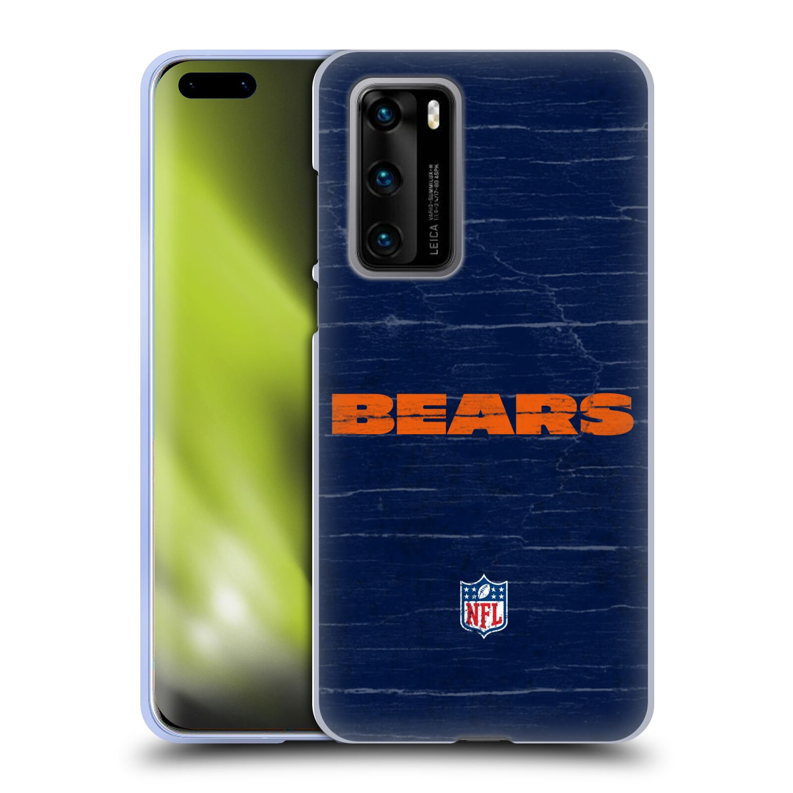 OFFICIAL NFL CHICAGO BEARS LOGO SOFT GEL CASE FOR HUAWEI PHONES 4 - Picture 10 of 14