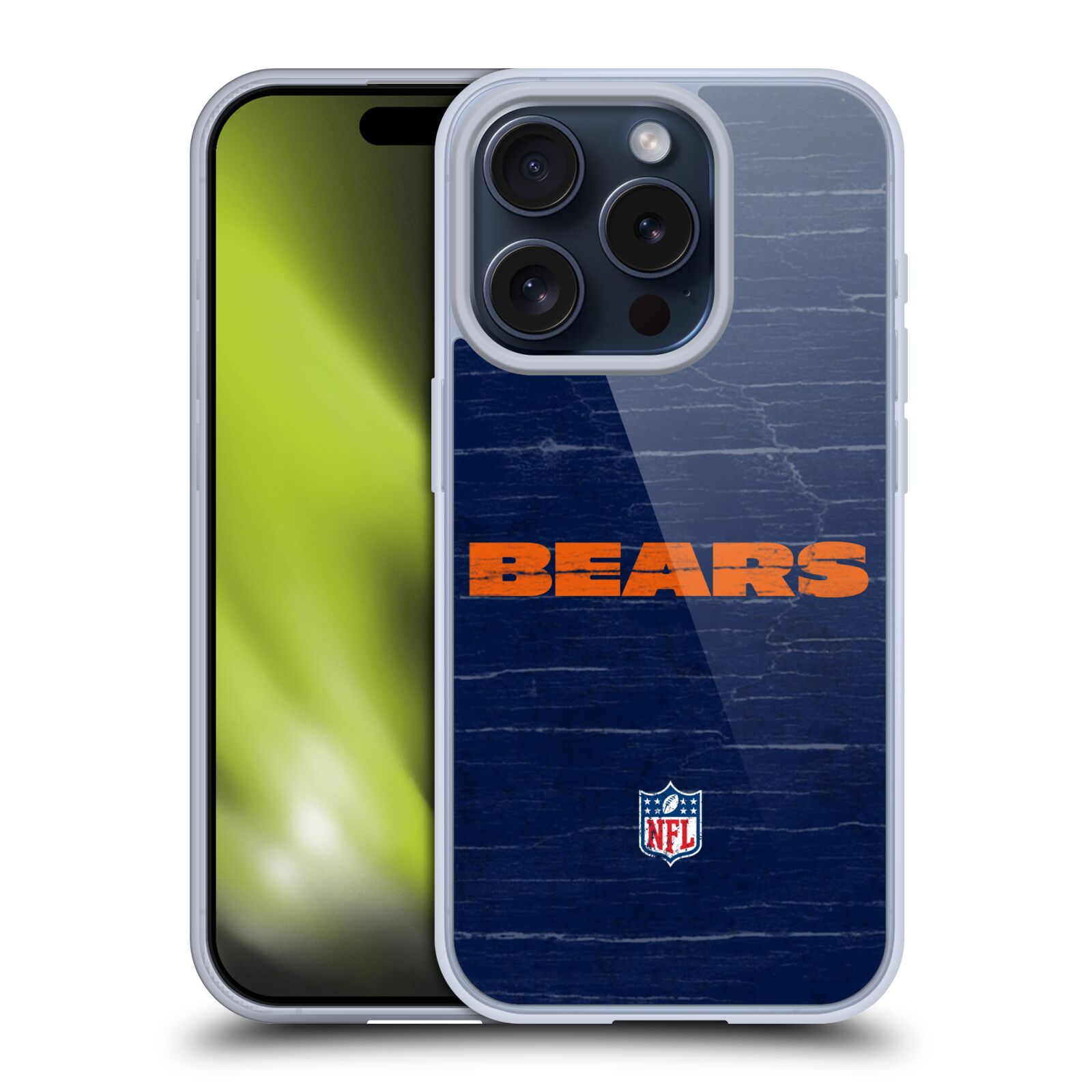 OFFICIEL NFL CHICAGO BEARS LOGO ÉTUI COQUE EN GEL POUR APPLE iPHONE TÉLÉPHONES - Photo 11 sur 14
