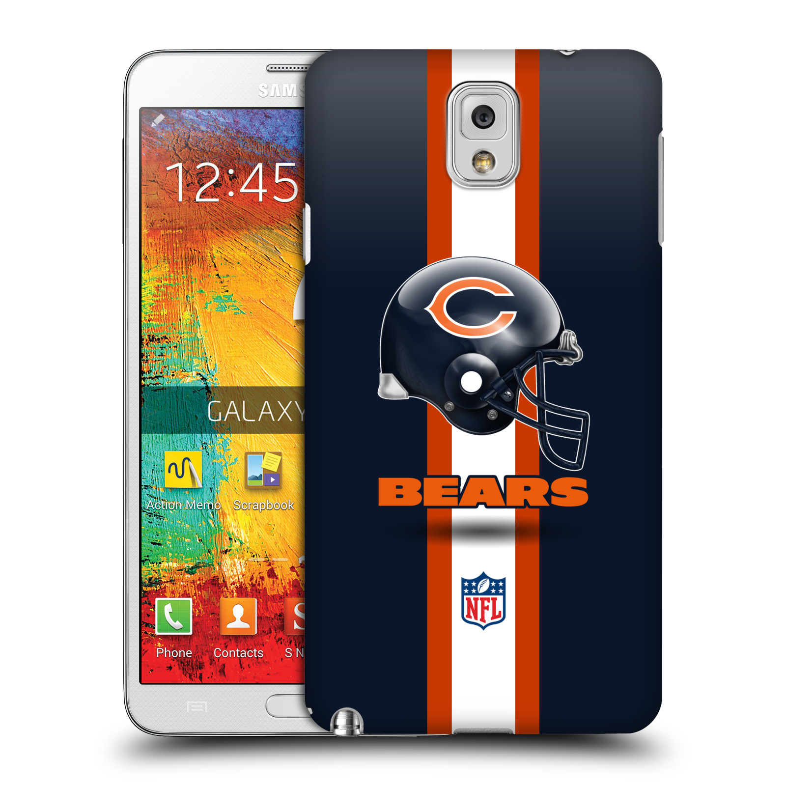 OFFICIAL NFL CHICAGO BEARS LOGO HARD BACK CASE FOR SAMSUNG PHONES 2 - Picture 12 of 14