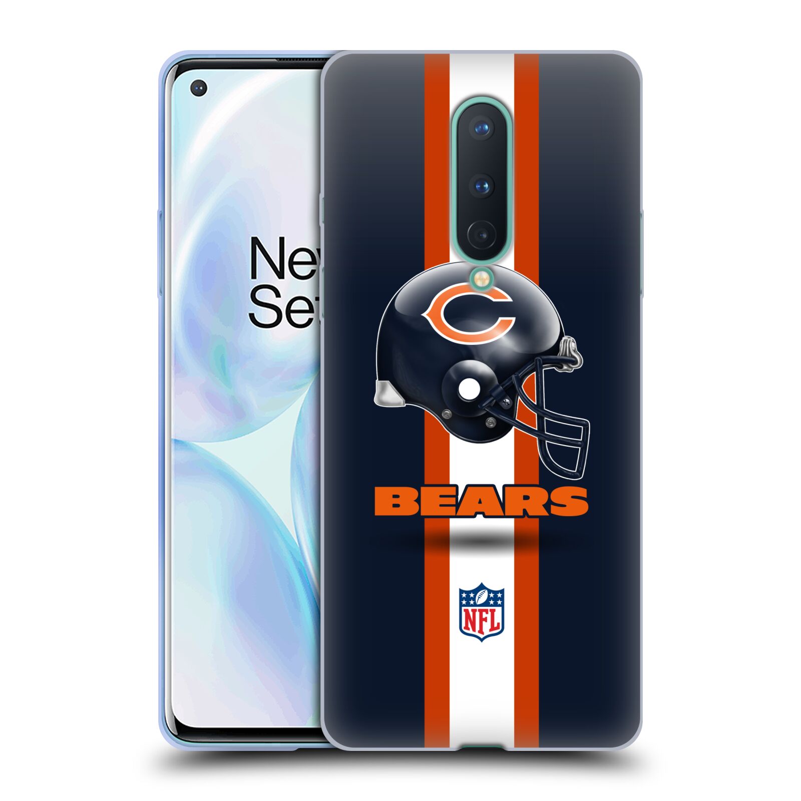 OFFICIAL NFL CHICAGO BEARS LOGO SOFT GEL CASE FOR GOOGLE ONEPLUS PHONES - Picture 12 of 14