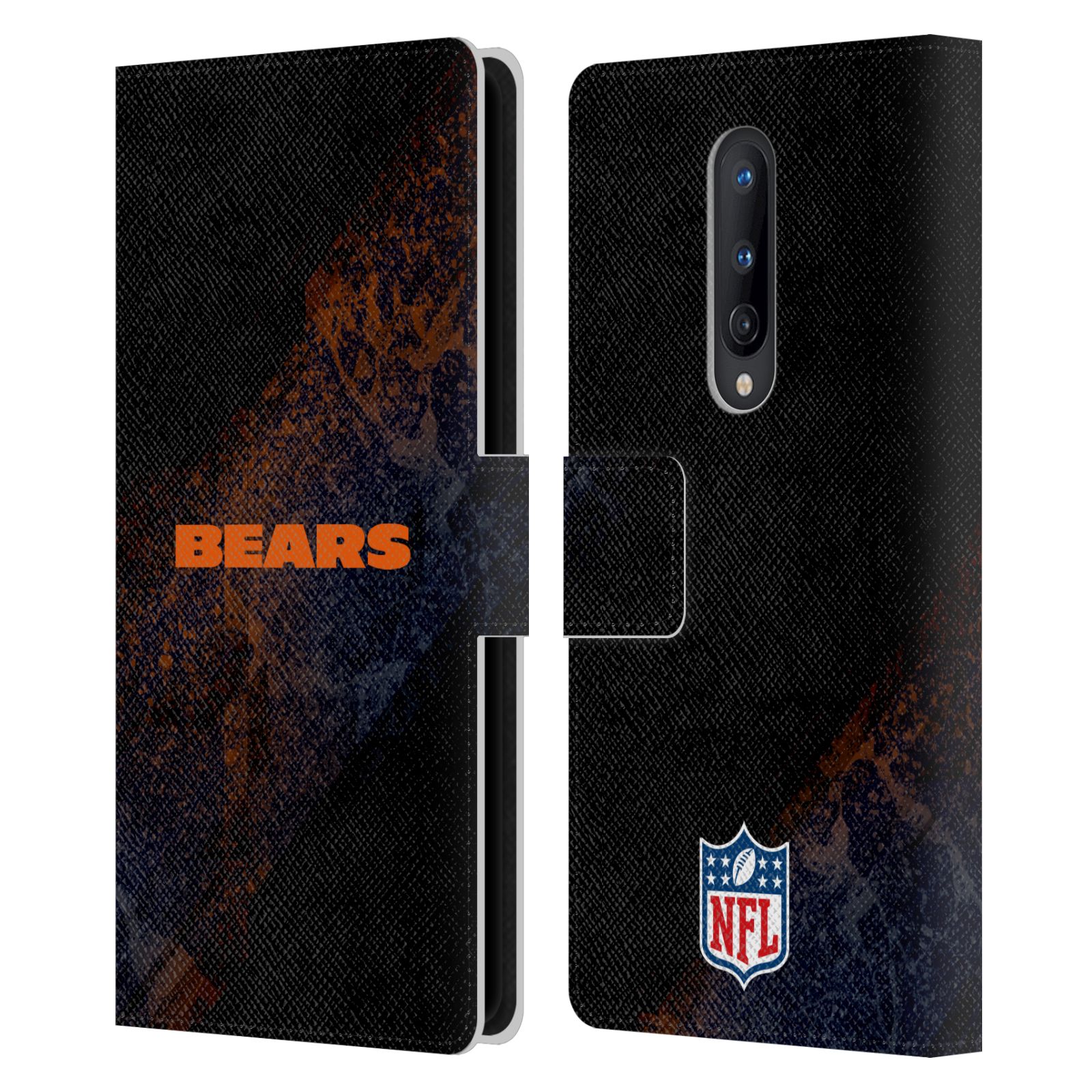 OFFICIAL NFL CHICAGO BEARS LOGO LEATHER BOOK WALLET CASE FOR ONEPLUS PHONES - Picture 7 of 13