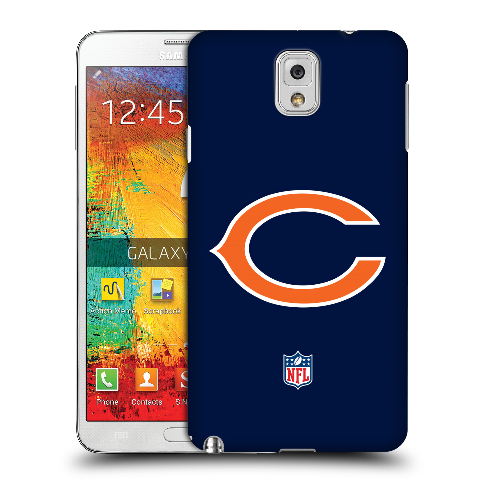 OFFICIAL NFL CHICAGO BEARS LOGO HARD BACK CASE FOR SAMSUNG PHONES 2 - Picture 13 of 14