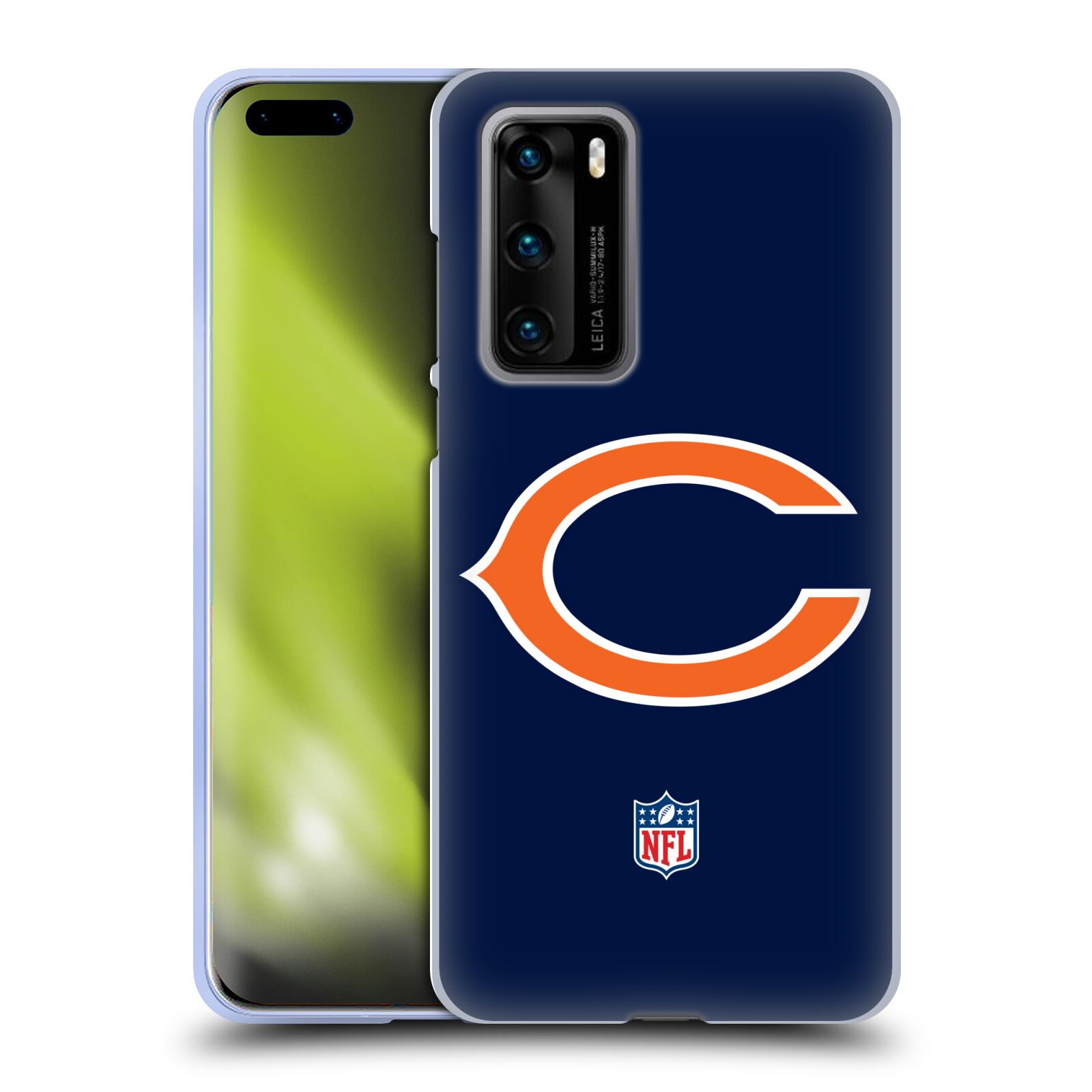 OFFICIAL NFL CHICAGO BEARS LOGO SOFT GEL CASE FOR HUAWEI PHONES 4 - Picture 13 of 14