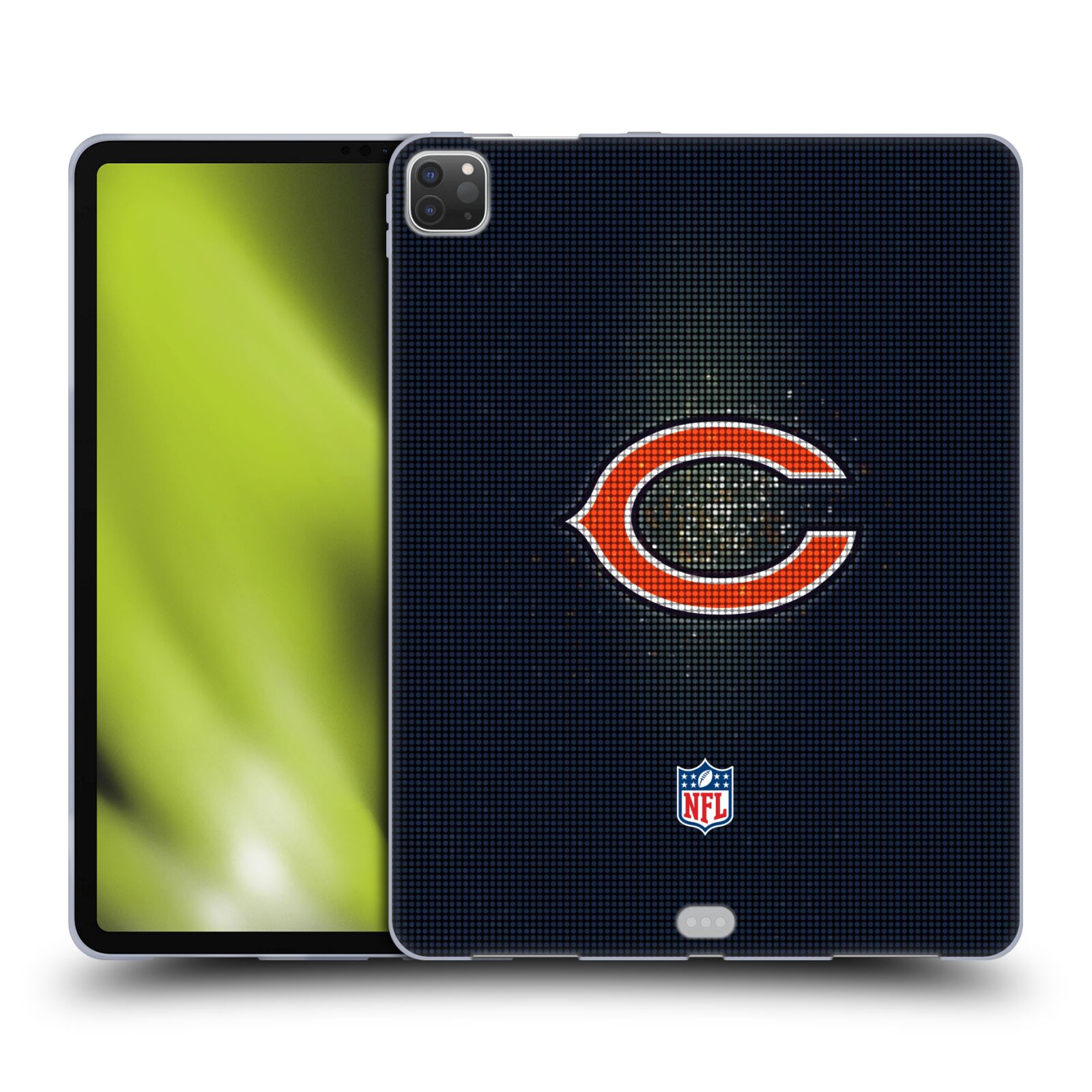 OFFICIAL NFL CHICAGO BEARS ARTWORK SOFT GEL CASE FOR APPLE SAMSUNG KINDLE - Picture 8 of 11