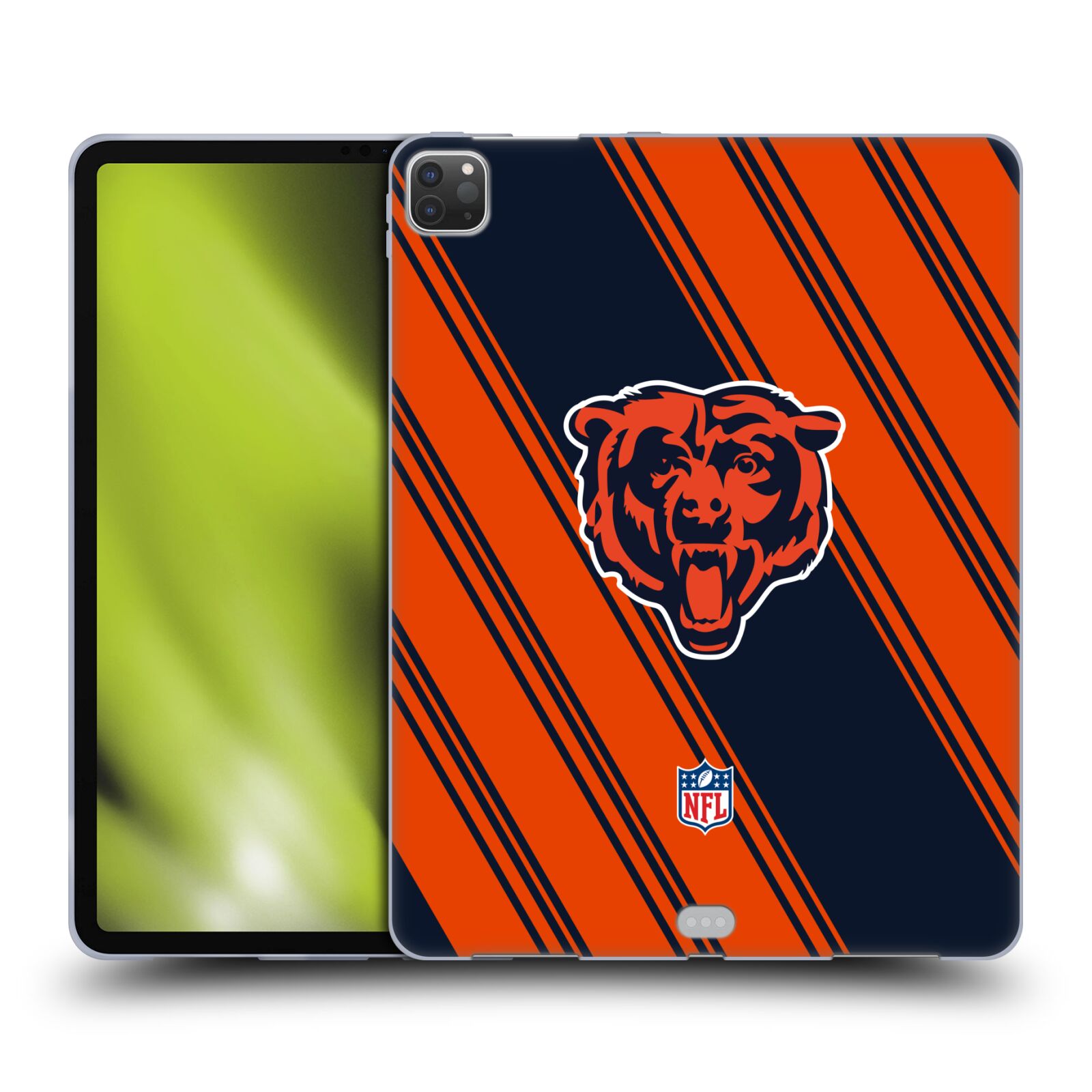 OFFICIAL NFL CHICAGO BEARS ARTWORK SOFT GEL CASE FOR APPLE SAMSUNG KINDLE - Picture 11 of 11