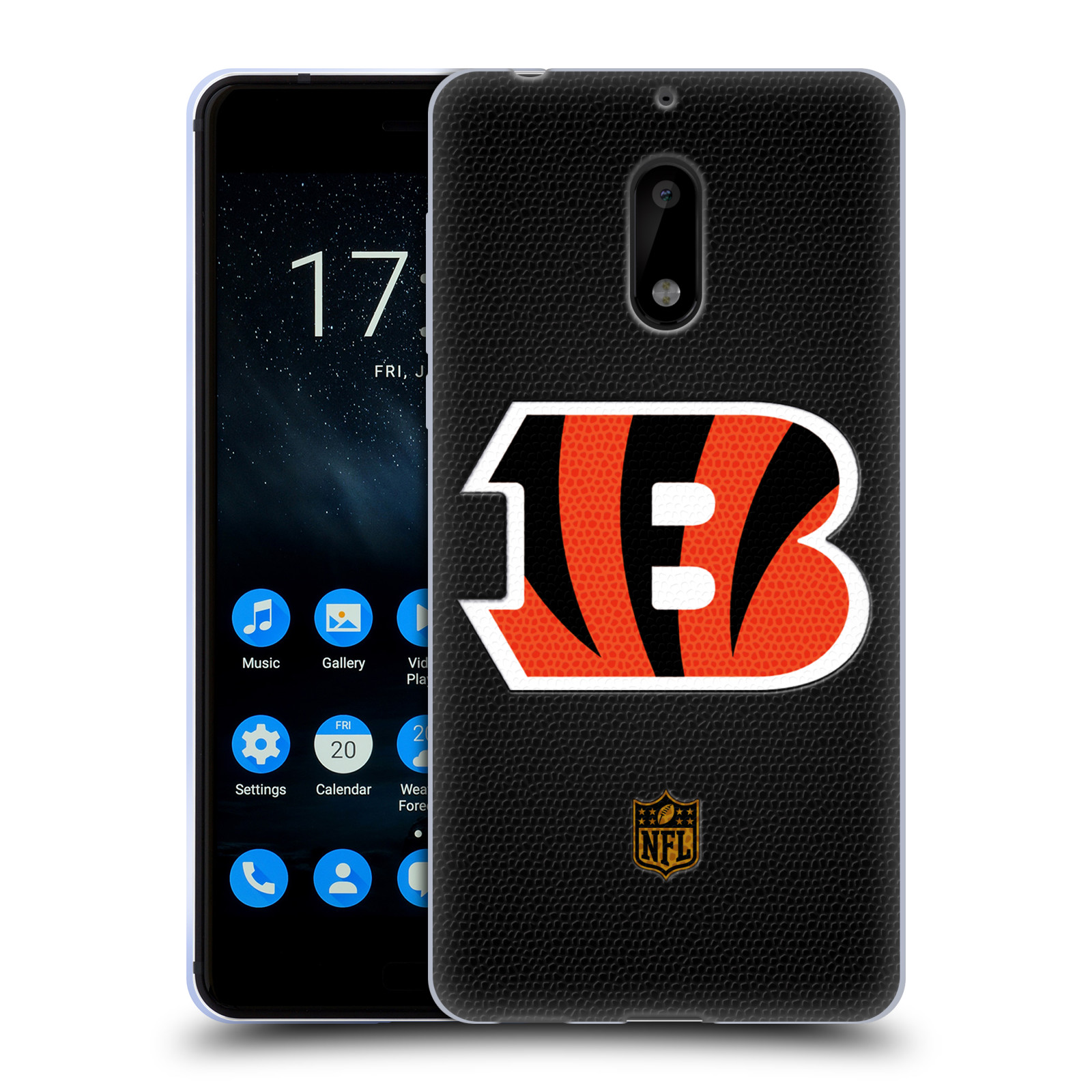 OFFICIAL NFL CINCINNATI BENGALS LOGO SOFT GEL CASE FOR NOKIA PHONES 1 - Picture 11 of 14