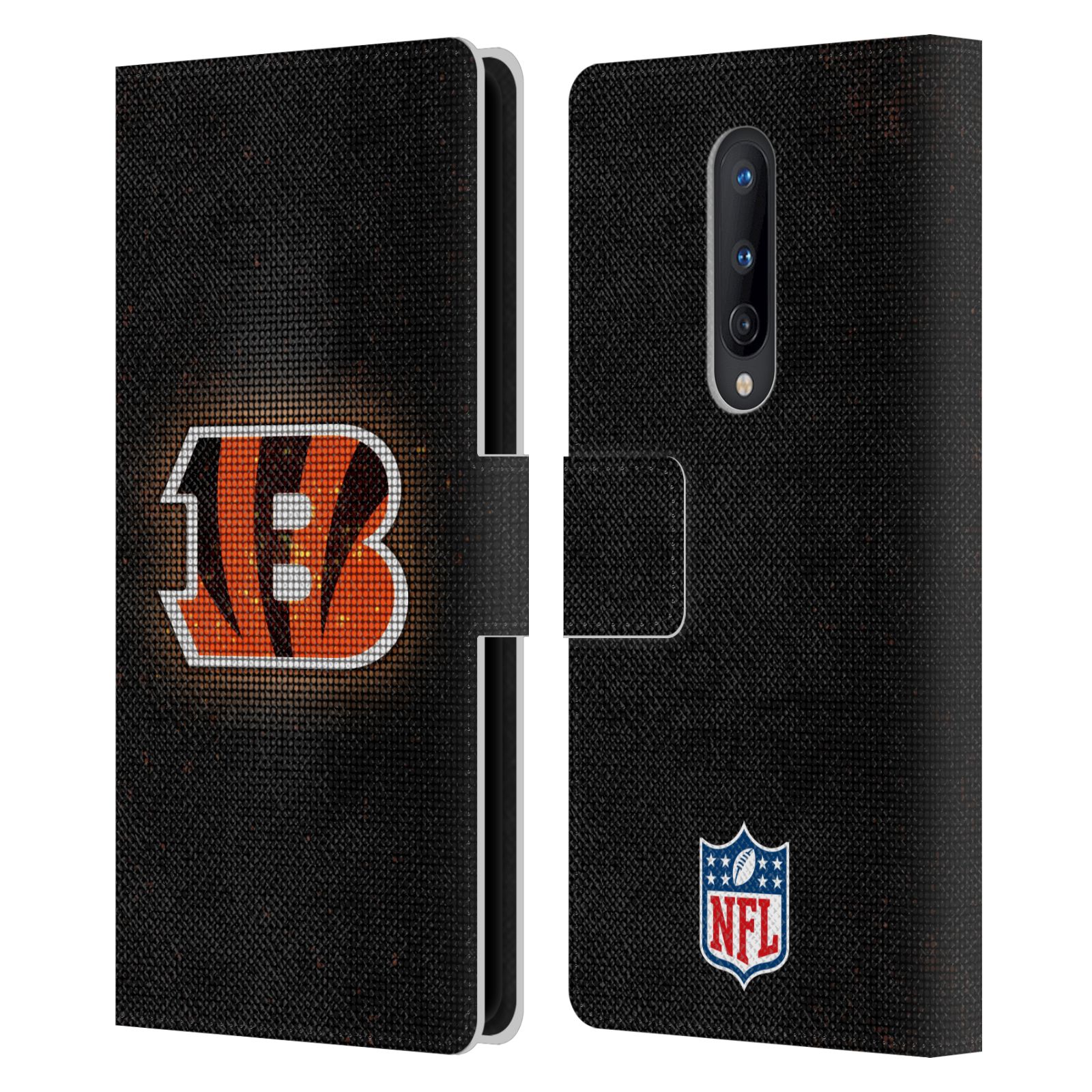OFFICIAL NFL CINCINNATI BENGALS ARTWORK LEATHER BOOK CASE FOR ONEPLUS PHONES - Picture 7 of 10