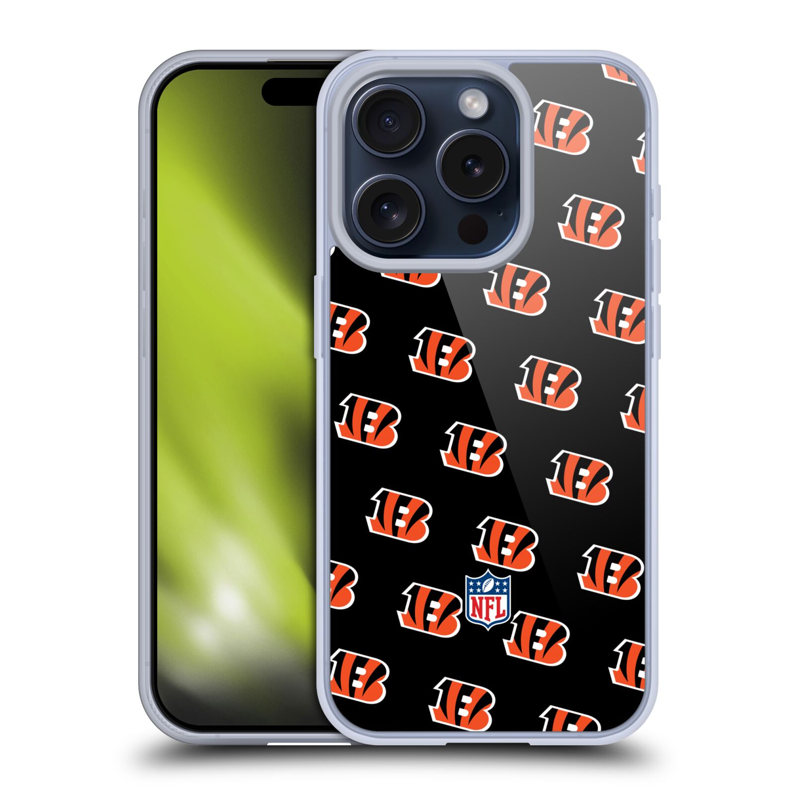 NFL CINCINNATI BENGALS ARTWORK ÉTUI COQUE EN GEL POUR APPLE iPHONE TÉLÉPHONES - Photo 10 sur 11