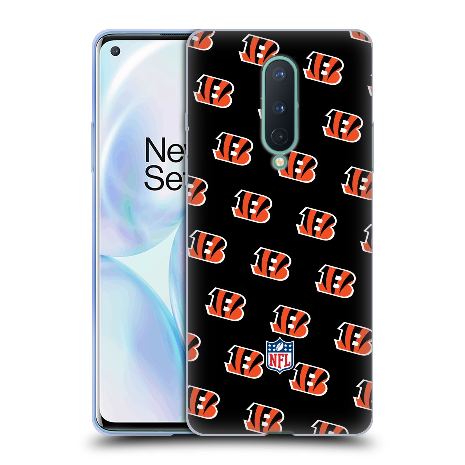 OFFICIAL NFL CINCINNATI BENGALS ARTWORK SOFT GEL CASE FOR GOOGLE ONEPLUS PHONES - Picture 10 of 11