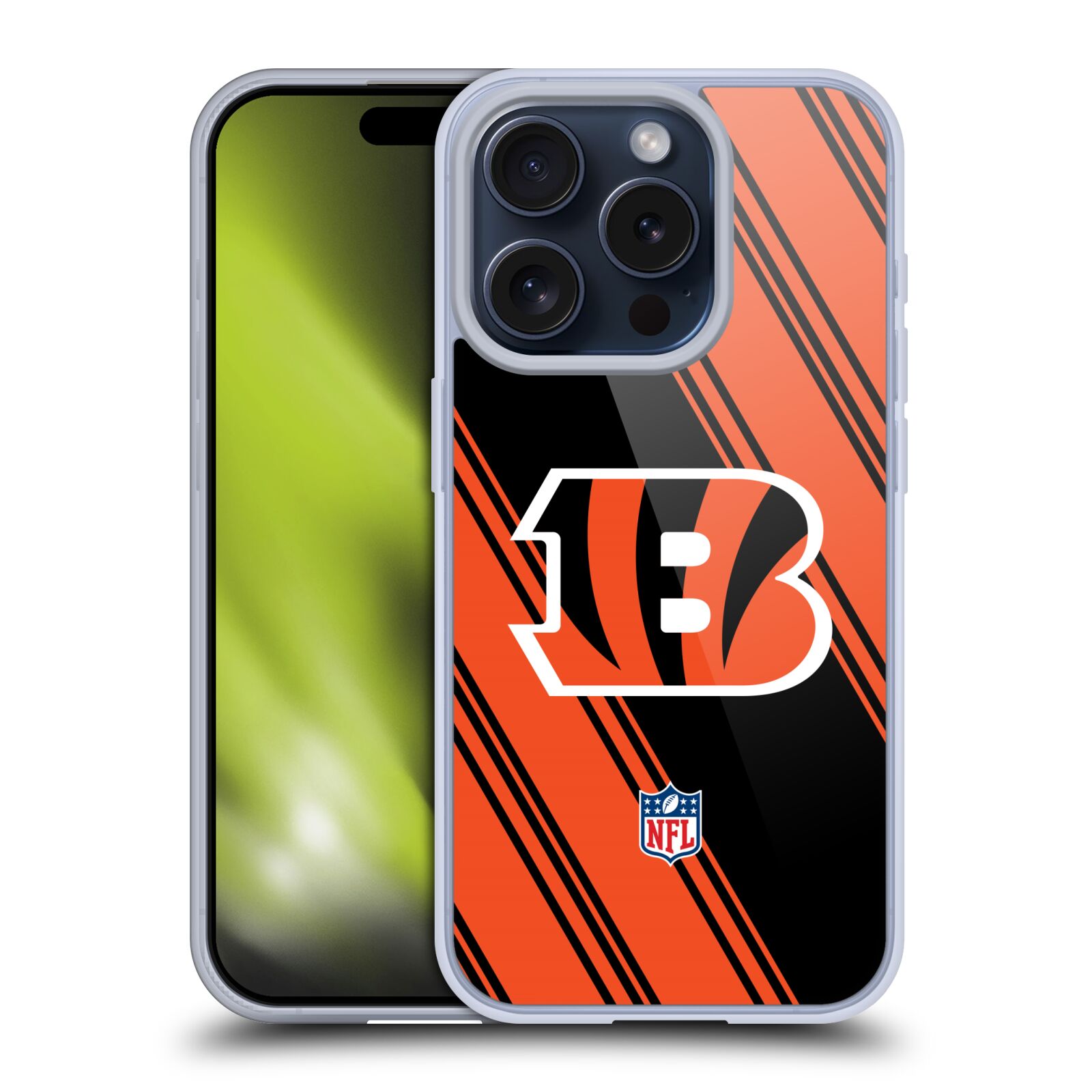 NFL CINCINNATI BENGALS ARTWORK ÉTUI COQUE EN GEL POUR APPLE iPHONE TÉLÉPHONES - Photo 11 sur 11