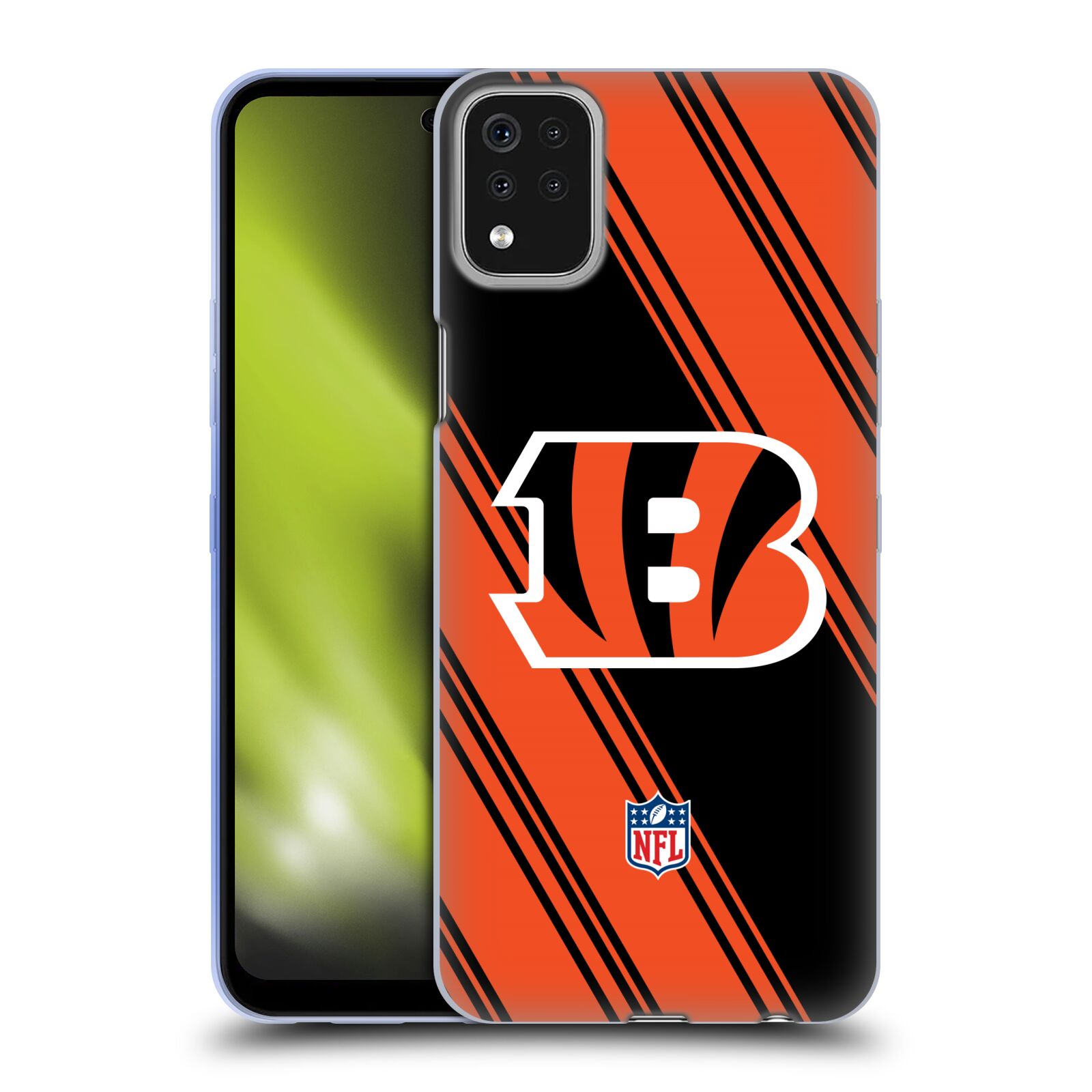 OFFICIAL NFL CINCINNATI BENGALS ARTWORK SOFT GEL CASE FOR LG PHONES 1 - Picture 8 of 8