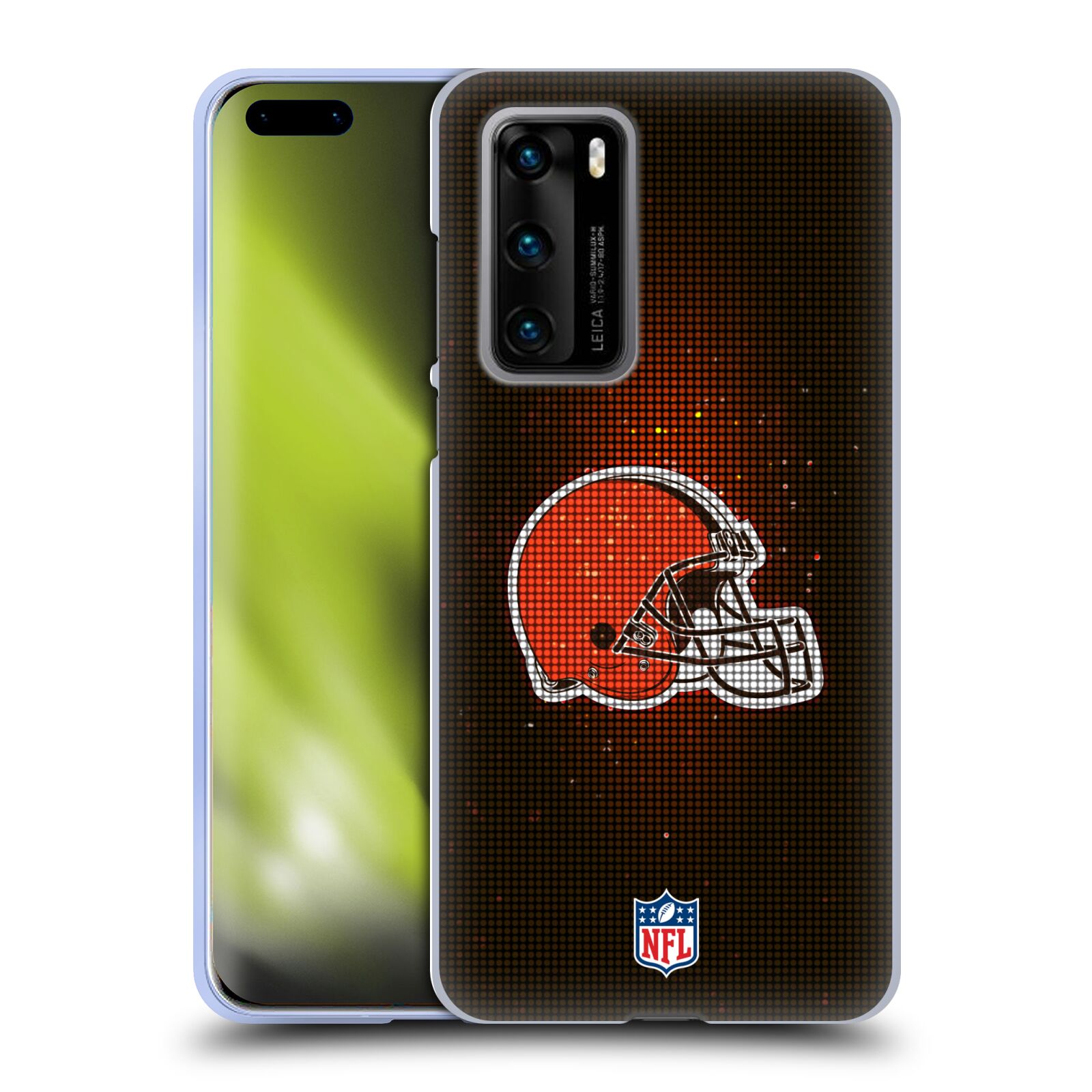 OFFICIAL NFL CLEVELAND BROWNS ARTWORK SOFT GEL CASE FOR HUAWEI PHONES 4 - Picture 8 of 11