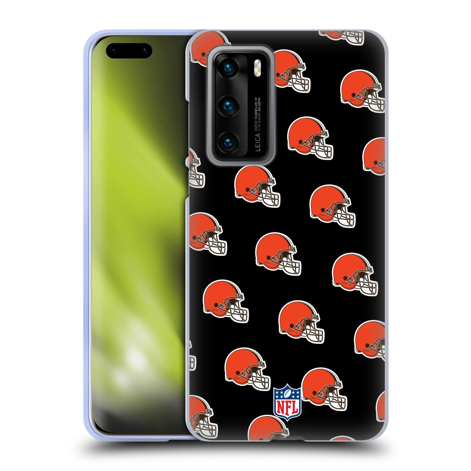 OFFICIAL NFL CLEVELAND BROWNS ARTWORK SOFT GEL CASE FOR HUAWEI PHONES 4 - Picture 10 of 11