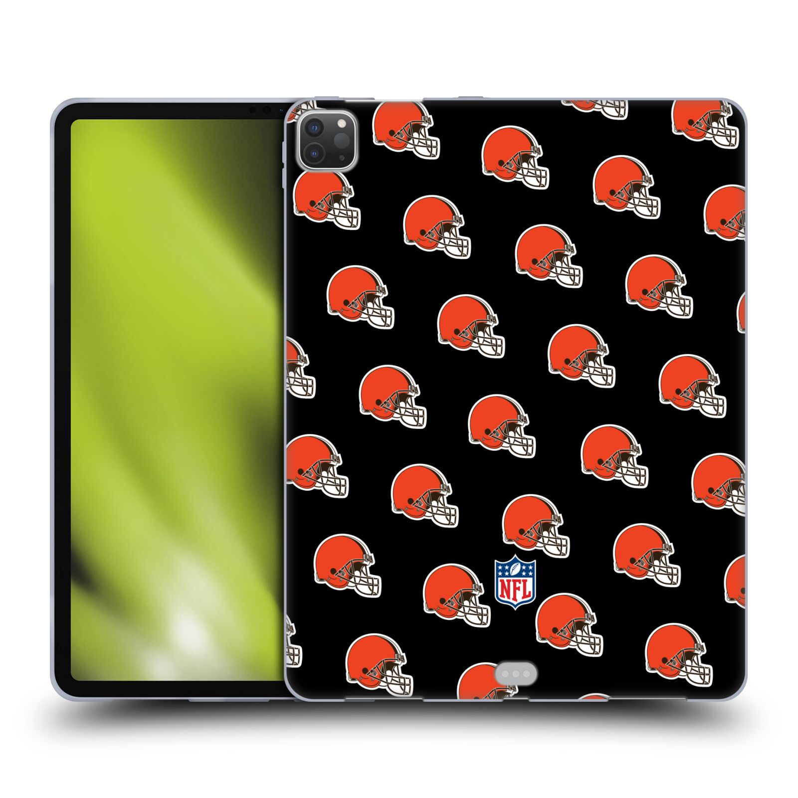 OFFICIAL NFL CLEVELAND BROWNS ARTWORK GEL CASE FOR APPLE SAMSUNG KINDLE - Picture 10 of 11