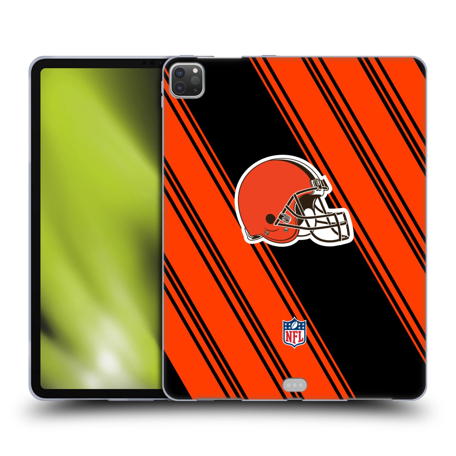 OFFICIAL NFL CLEVELAND BROWNS ARTWORK GEL CASE FOR APPLE SAMSUNG KINDLE - Picture 11 of 11
