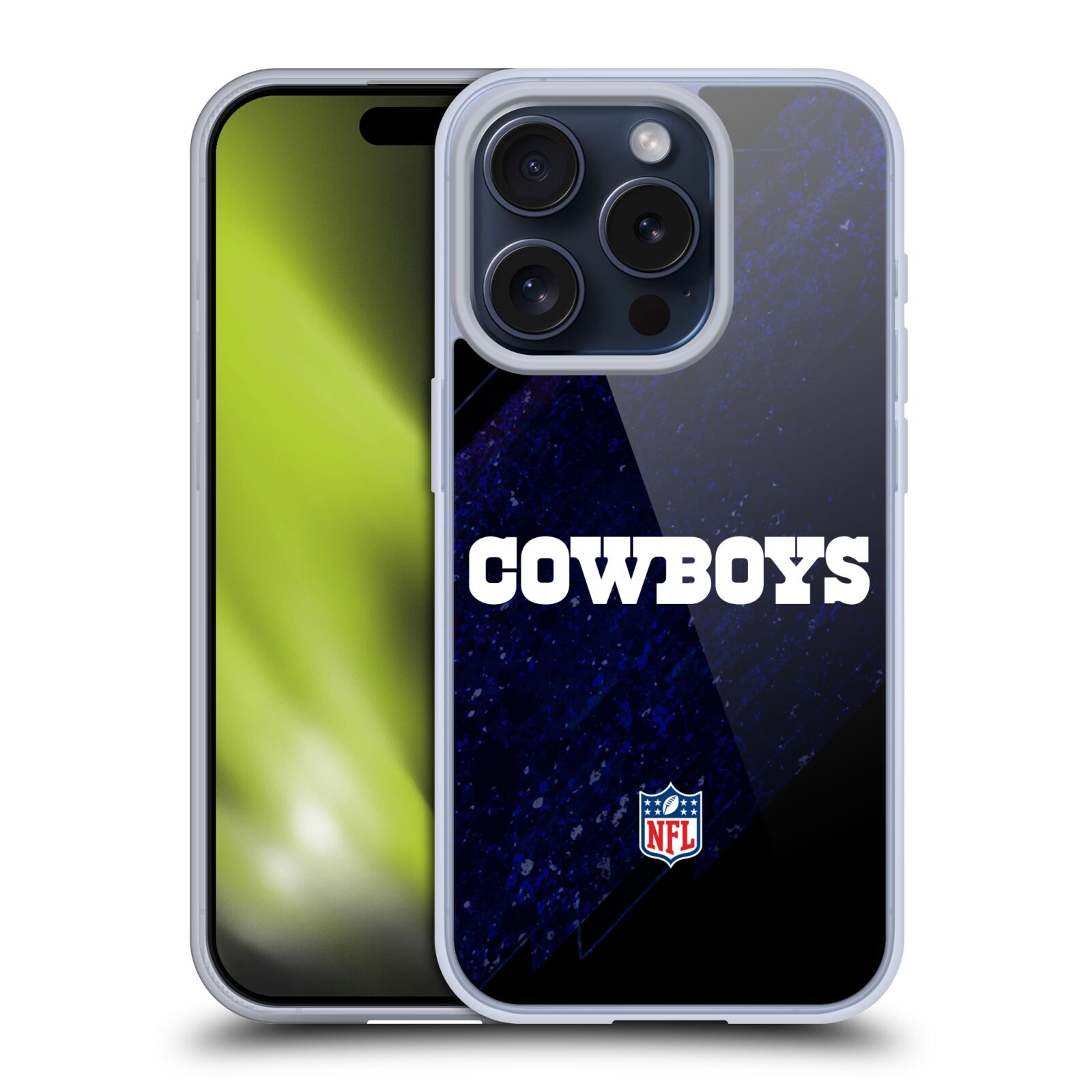 NFL DALLAS COWBOYS LOGO GEL CASE COMPATIBLE WITH APPLE iPHONE PHONES & MAGSAFE