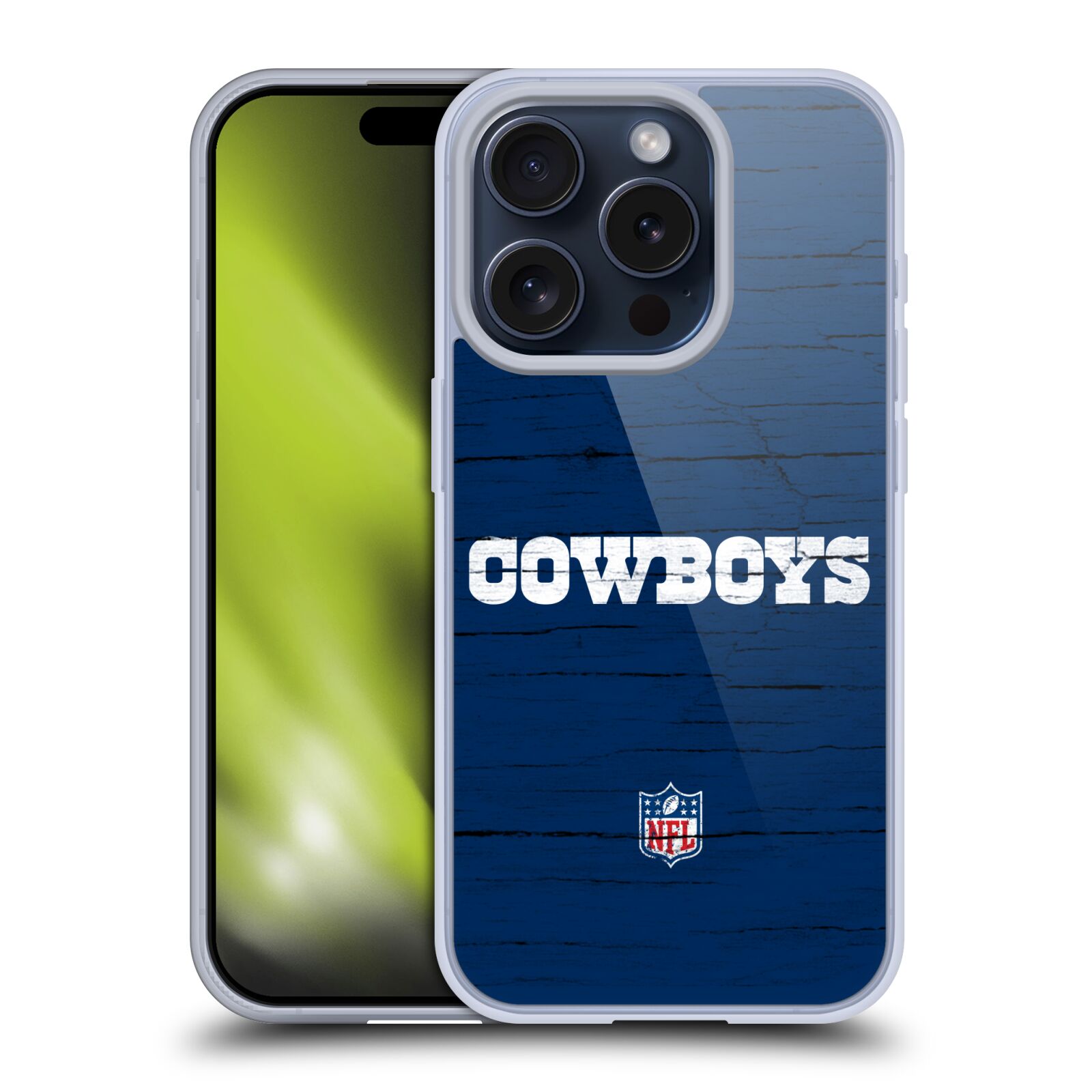 NFL DALLAS COWBOYS LOGO GEL CASE COMPATIBLE WITH APPLE iPHONE PHONES & MAGSAFE