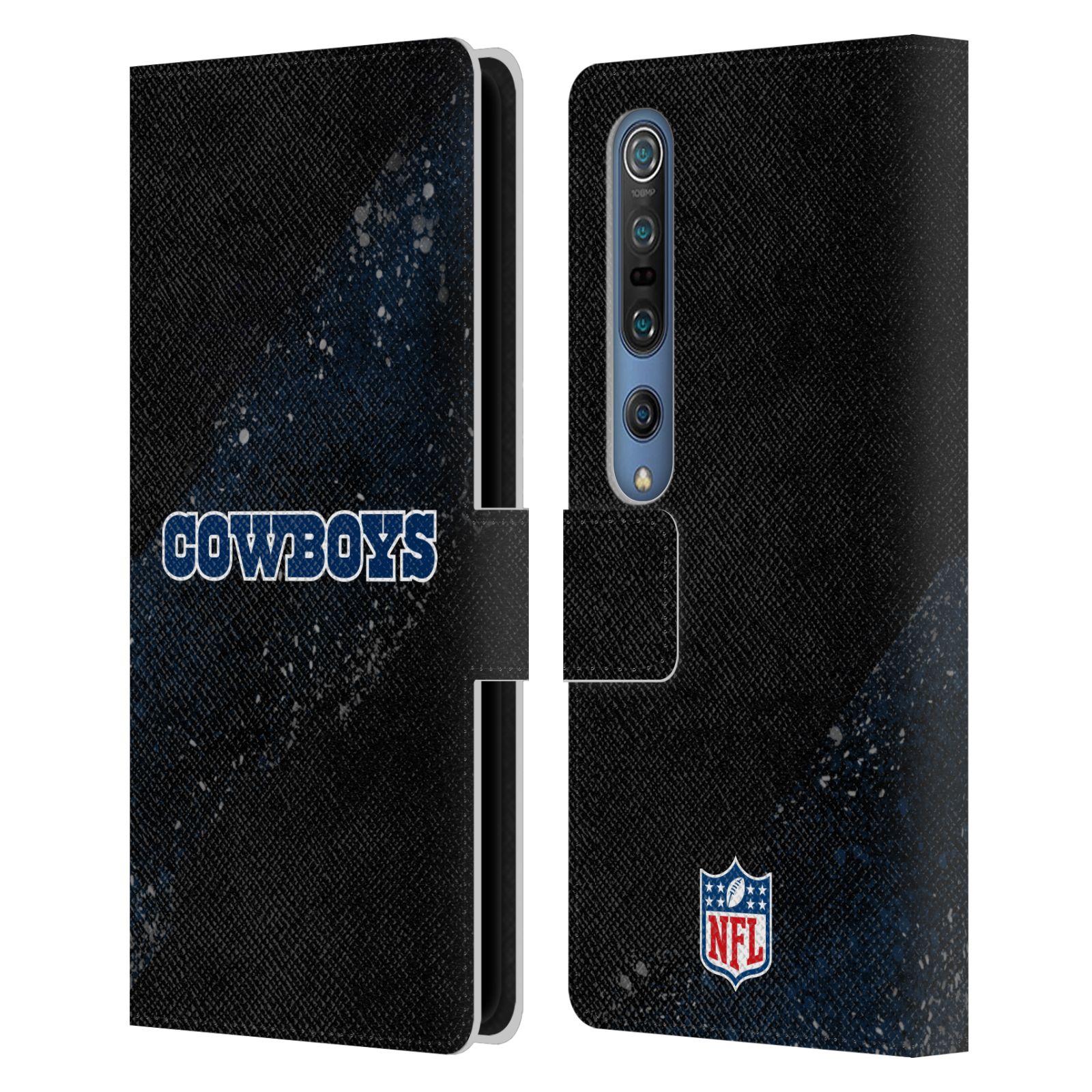 OFFICIAL NFL DALLAS COWBOYS LOGO LEATHER BOOK CASE FOR XIAOMI PHONES - Picture 7 of 13