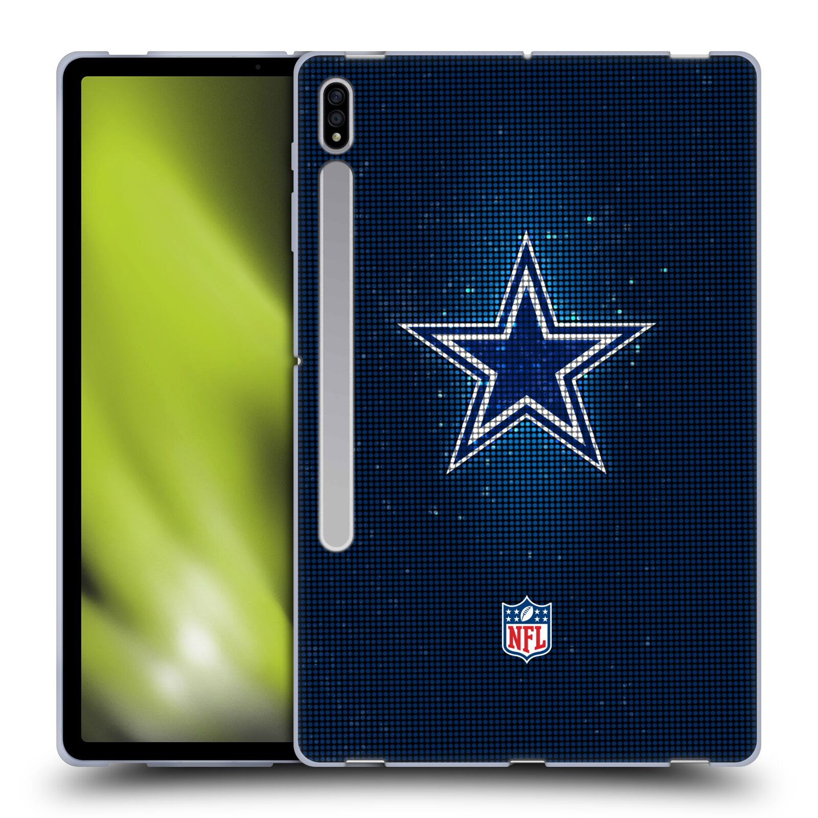 OFFICIAL NFL DALLAS COWBOYS ARTWORK SOFT GEL CASE FOR SAMSUNG TABLETS 1 - Picture 8 of 11