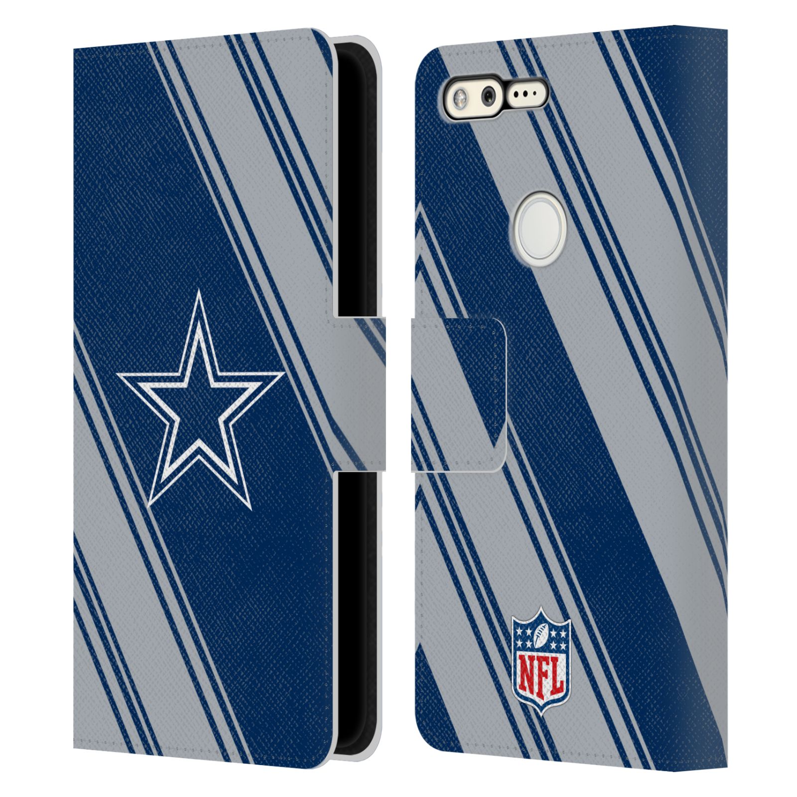 OFFICIAL NFL DALLAS COWBOYS LOGO ART LEATHER BOOK WALLET CASE FOR GOOGLE  PHONES