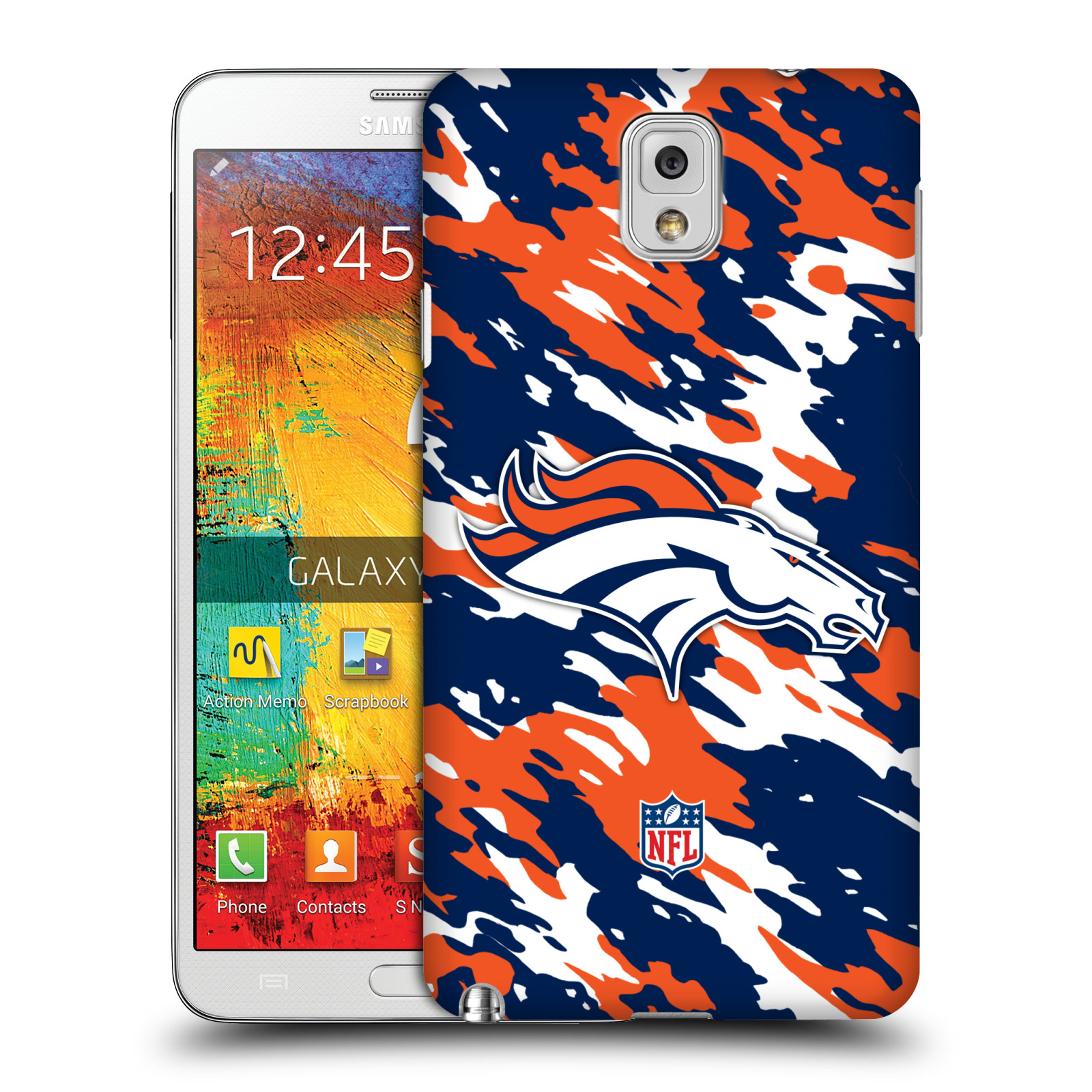 OFFICIAL NFL DENVER BRONCOS LOGO HARD BACK CASE FOR SAMSUNG PHONES 2 - Picture 9 of 14