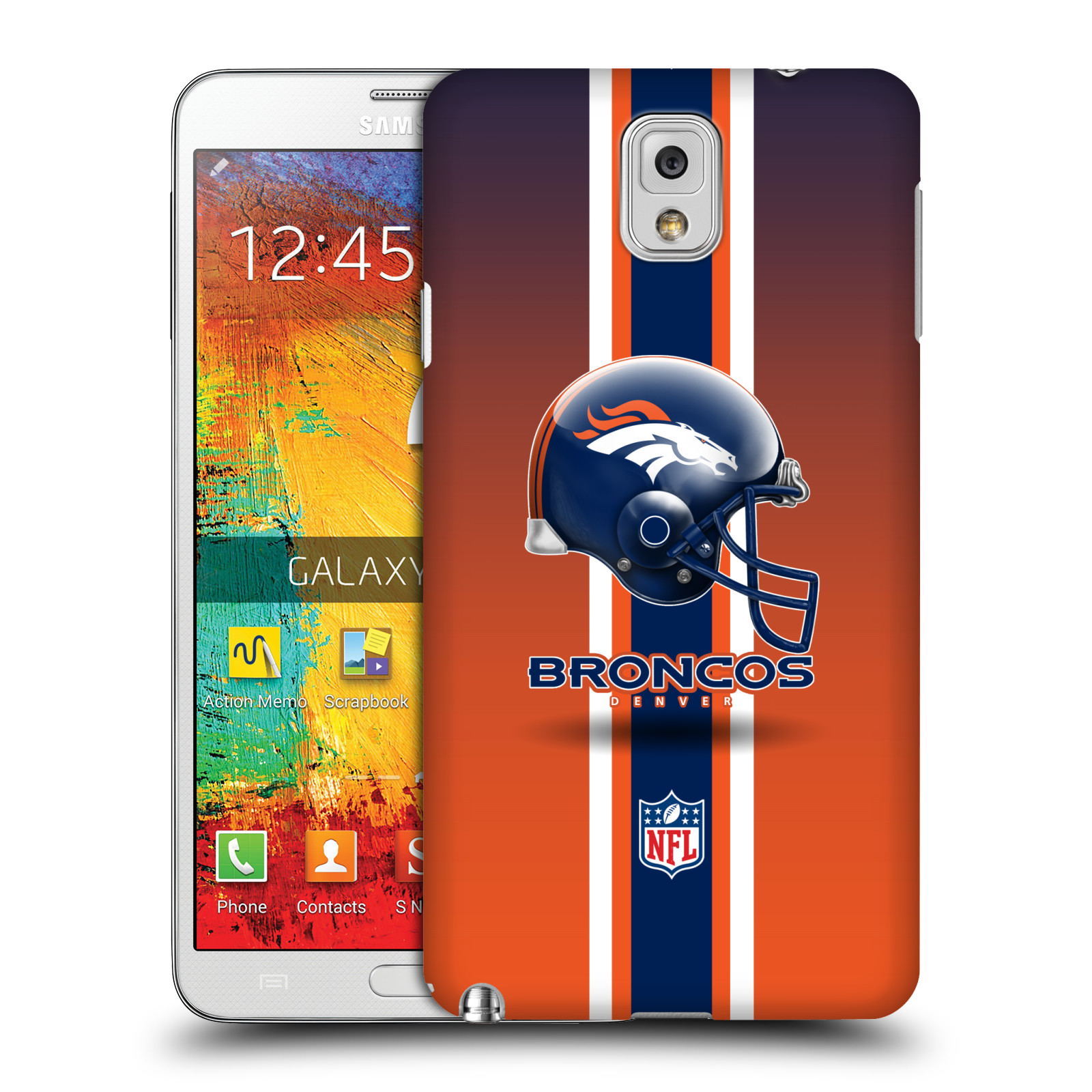 OFFICIAL NFL DENVER BRONCOS LOGO HARD BACK CASE FOR SAMSUNG PHONES 2 - Picture 12 of 14
