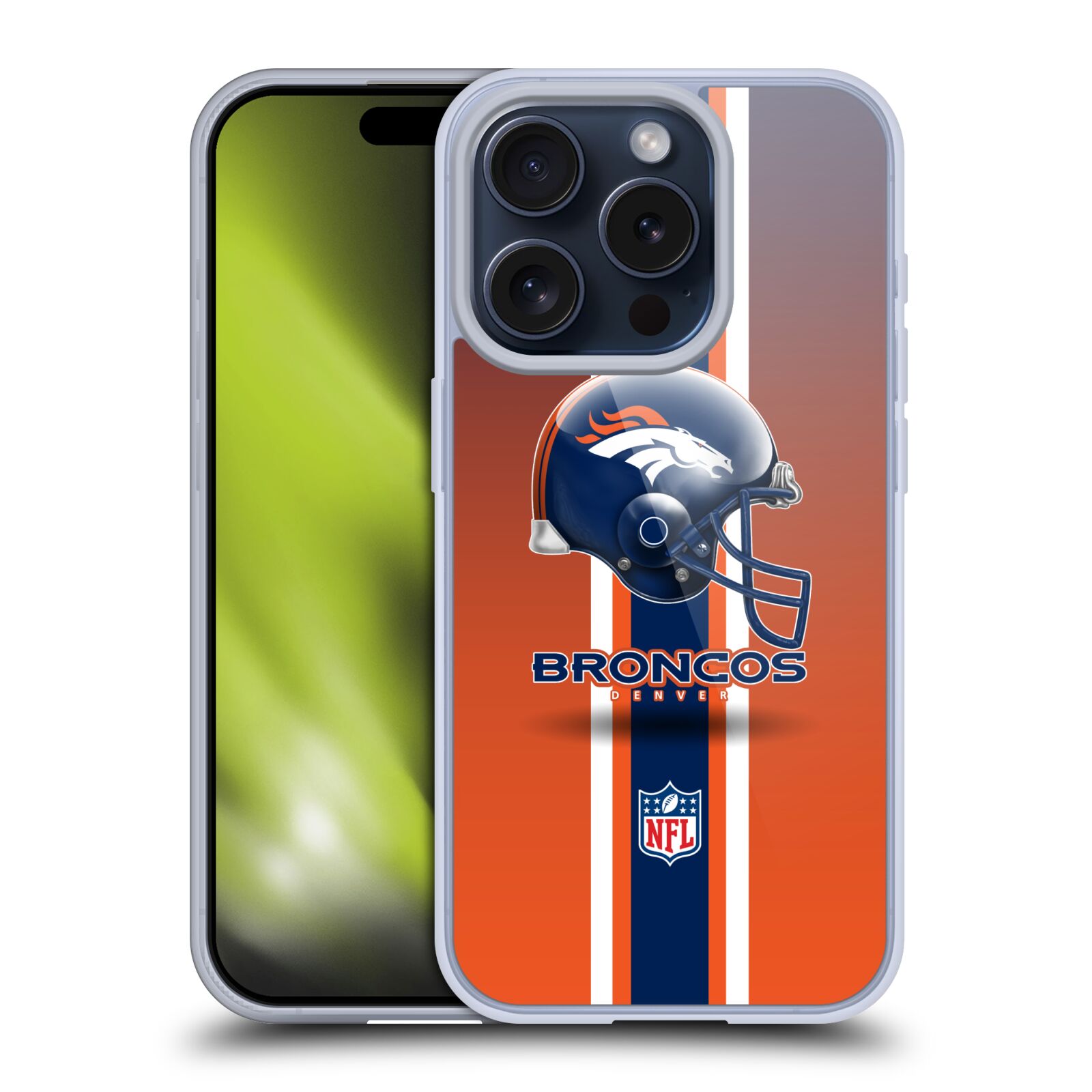 OFFICIEL NFL DENVER BRONCOS LOGO ÉTUI COQUE EN GEL POUR APPLE iPHONE TÉLÉPHONES - Photo 9 sur 14