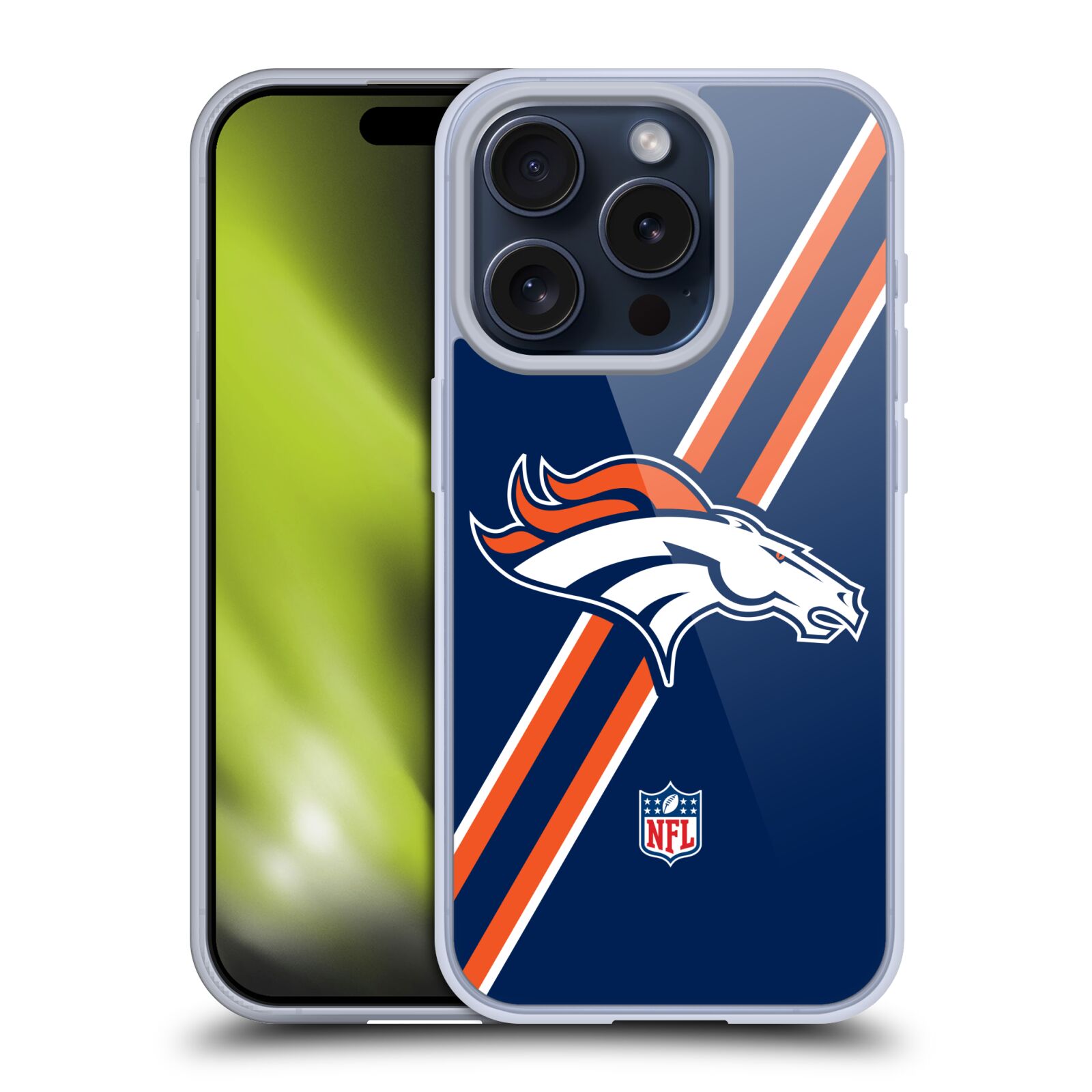 OFFICIEL NFL DENVER BRONCOS LOGO ÉTUI COQUE EN GEL POUR APPLE iPHONE TÉLÉPHONES - Photo 13 sur 14