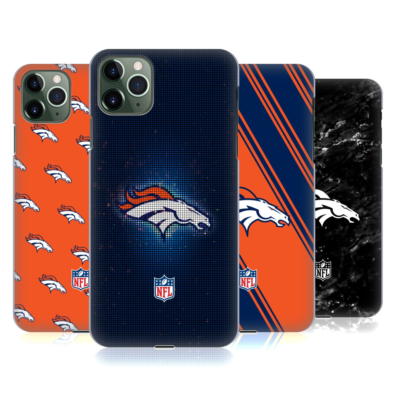 OFFICIAL NFL 2017/18 DENVER BRONCOS HARD BACK CASE FOR