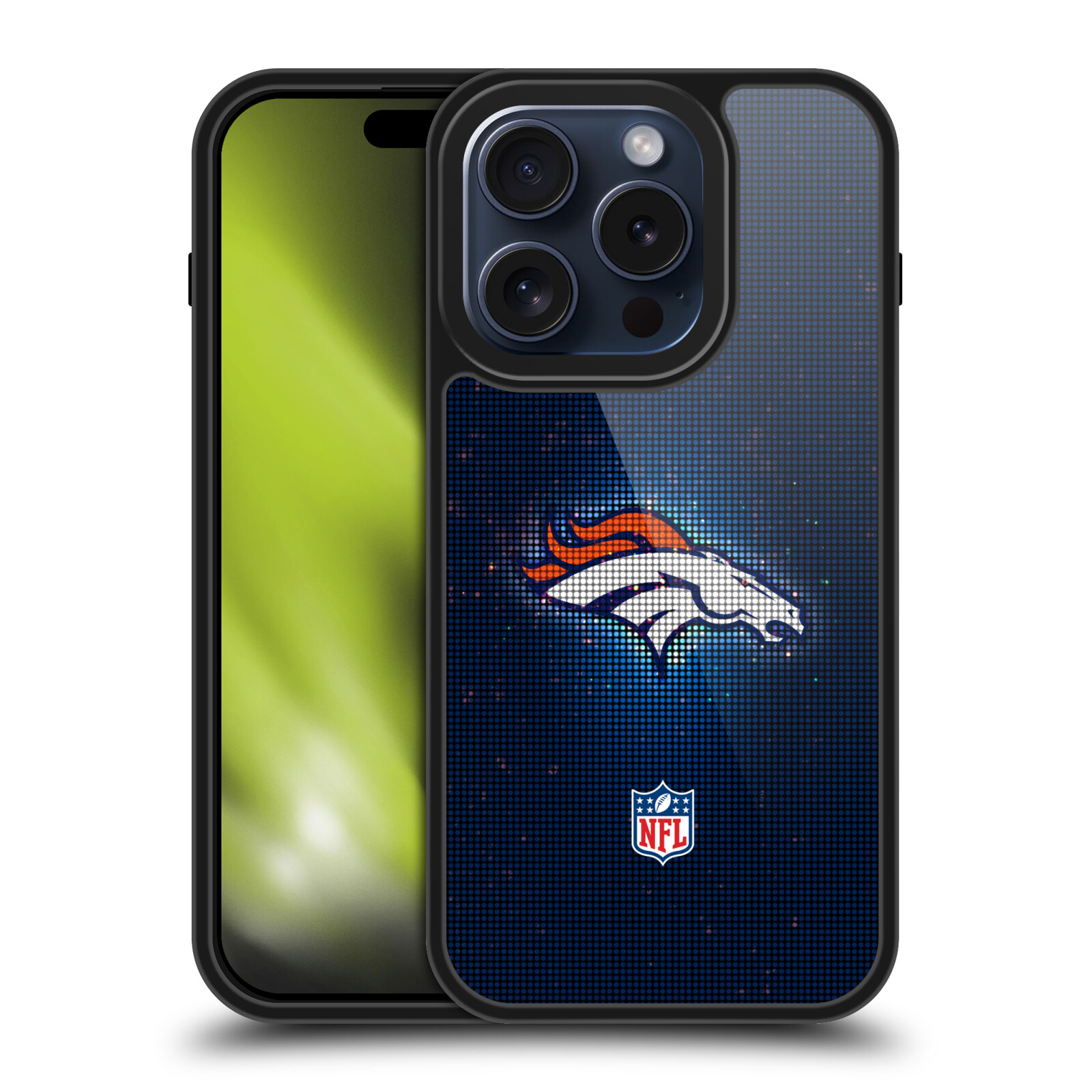 OFFICIAL NFL DENVER BRONCOS ARTWORK GEL ARMOR CASE FOR SAMSUNG PHONES 1 - Picture 8 of 9