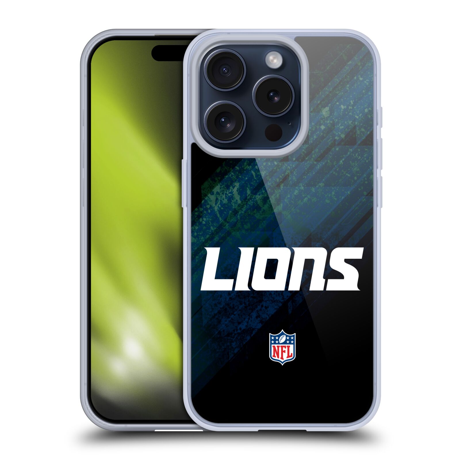 OFFICIEL NFL DETROIT LIONS LOGO ÉTUI COQUE EN GEL POUR APPLE iPHONE TÉLÉPHONES - Photo 14 sur 14