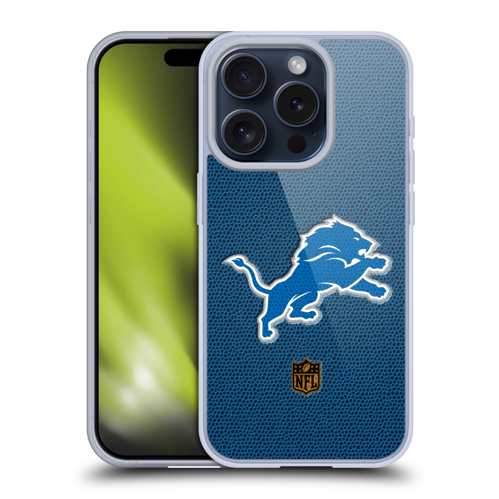 OFFICIEL NFL DETROIT LIONS LOGO ÉTUI COQUE EN GEL POUR APPLE iPHONE TÉLÉPHONES - Photo 10 sur 14