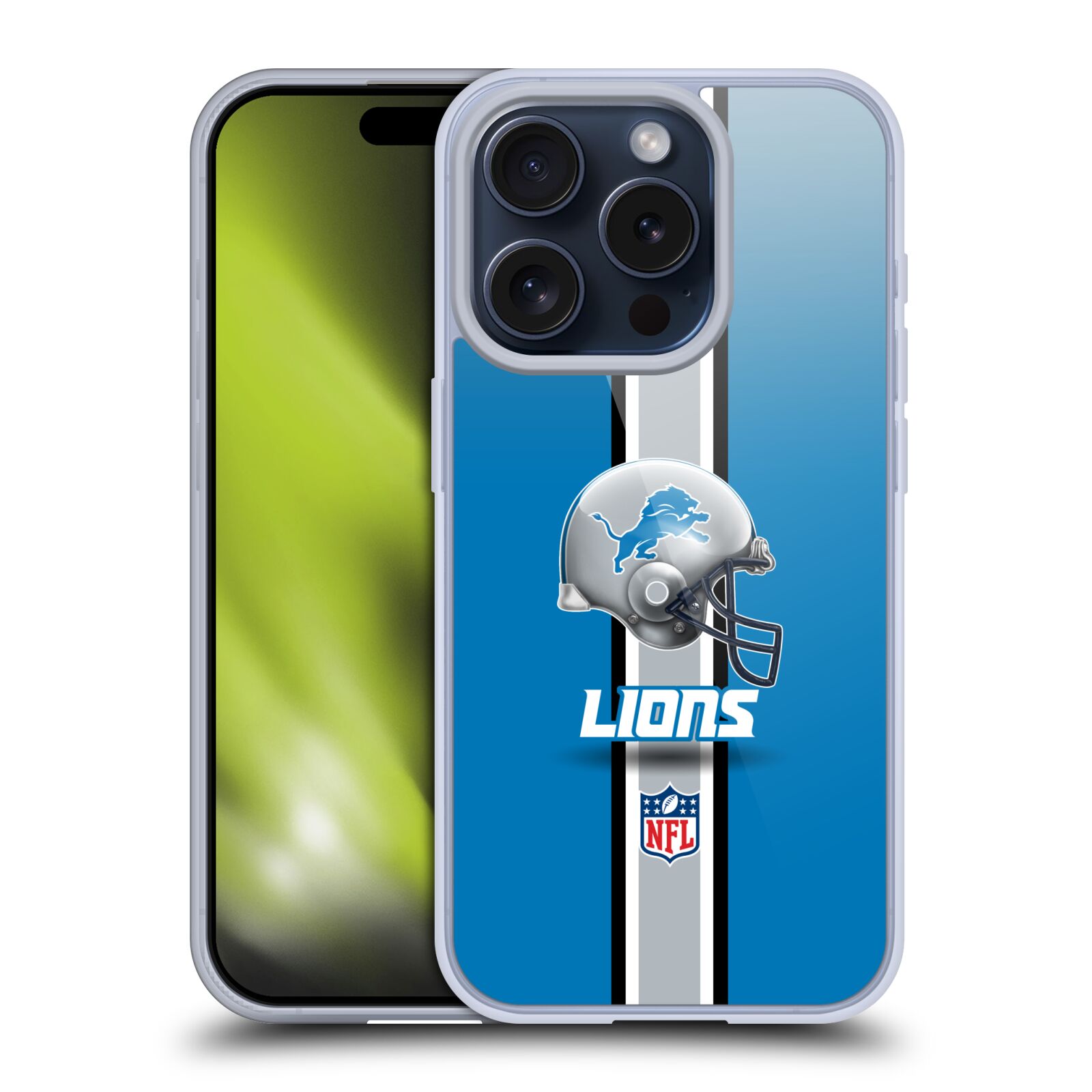 OFFICIEL NFL DETROIT LIONS LOGO ÉTUI COQUE EN GEL POUR APPLE iPHONE TÉLÉPHONES - Photo 9 sur 14
