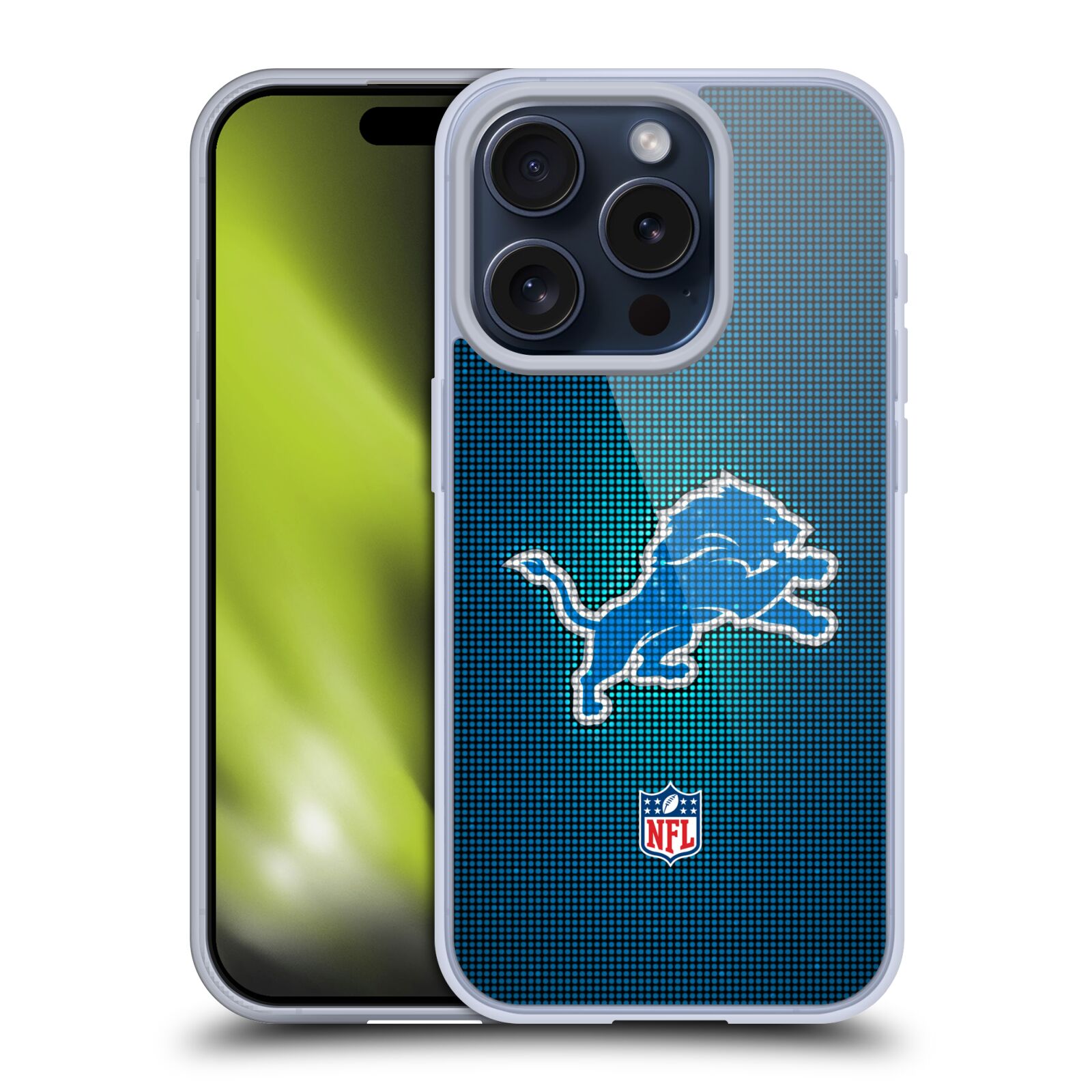 NFL DETROIT LIONS ARTWORK ÉTUI COQUE EN GEL MOLLE POUR APPLE iPHONE TÉLÉPHONES - Photo 8 sur 11